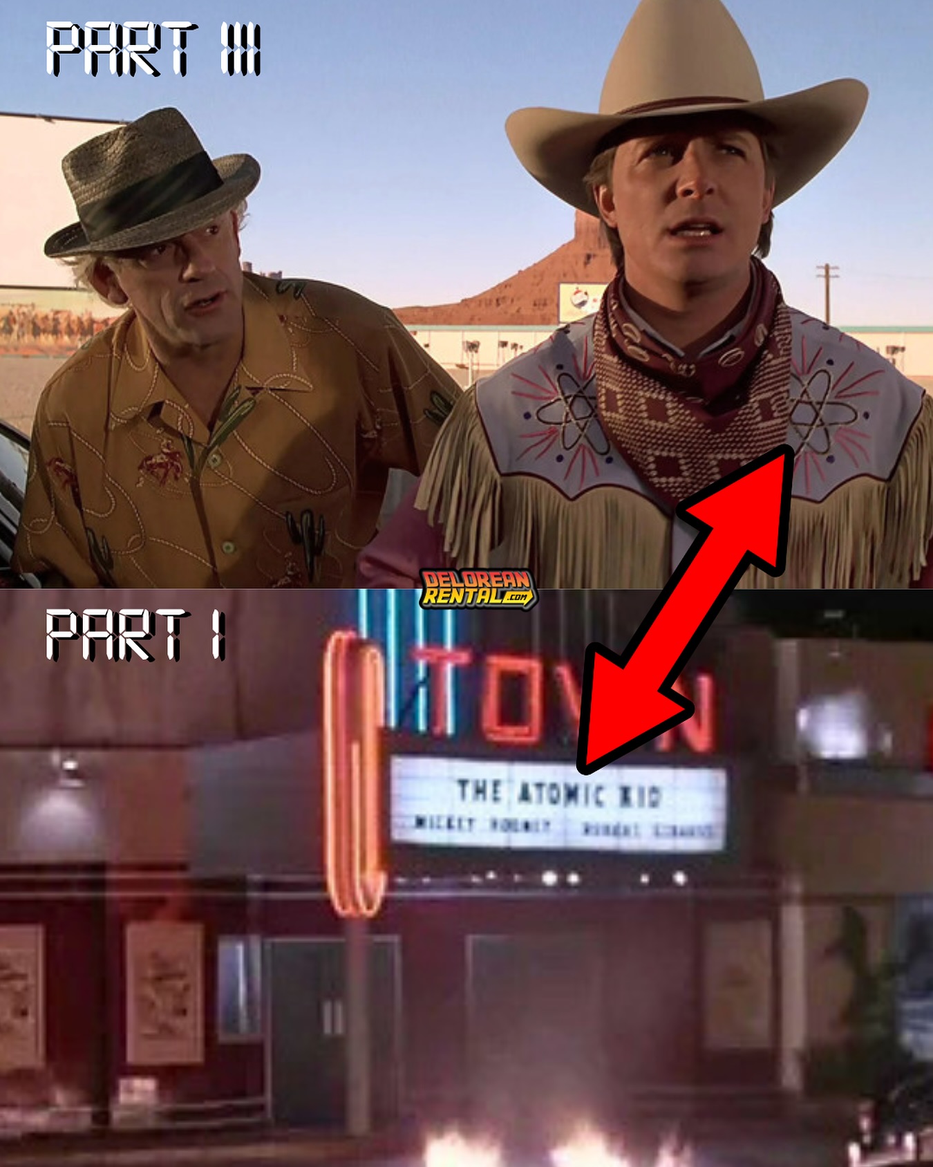 Delorean - Back to the Future Part III Trivia! In the Old West, nothing ...