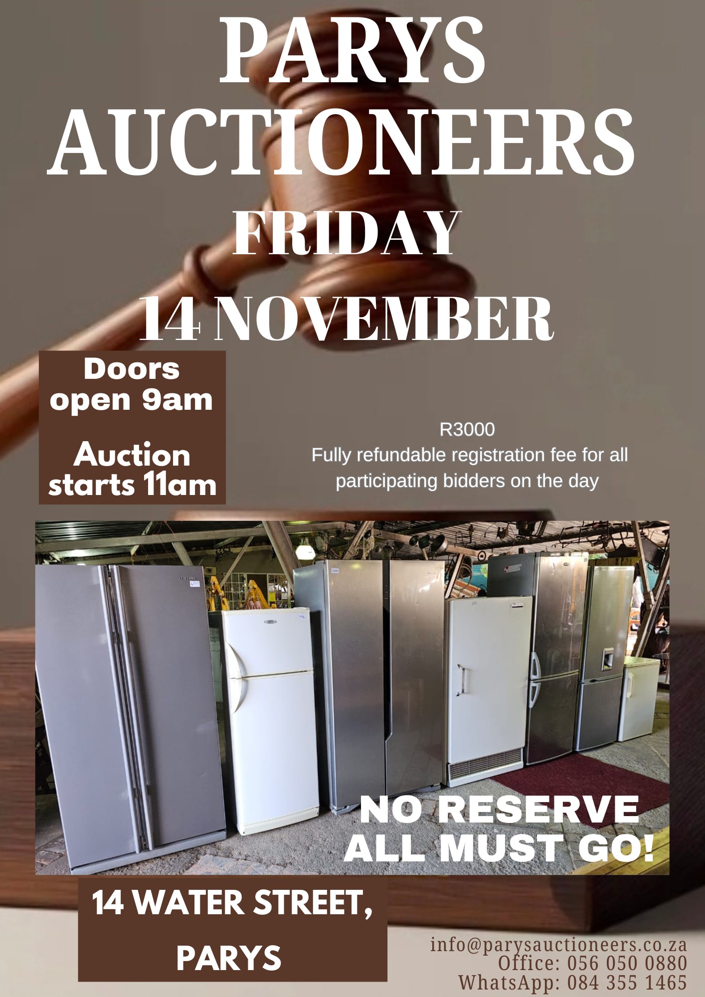Parys Auctioneers - PTY LTD... - Parys Auctioneers - PTY LTD