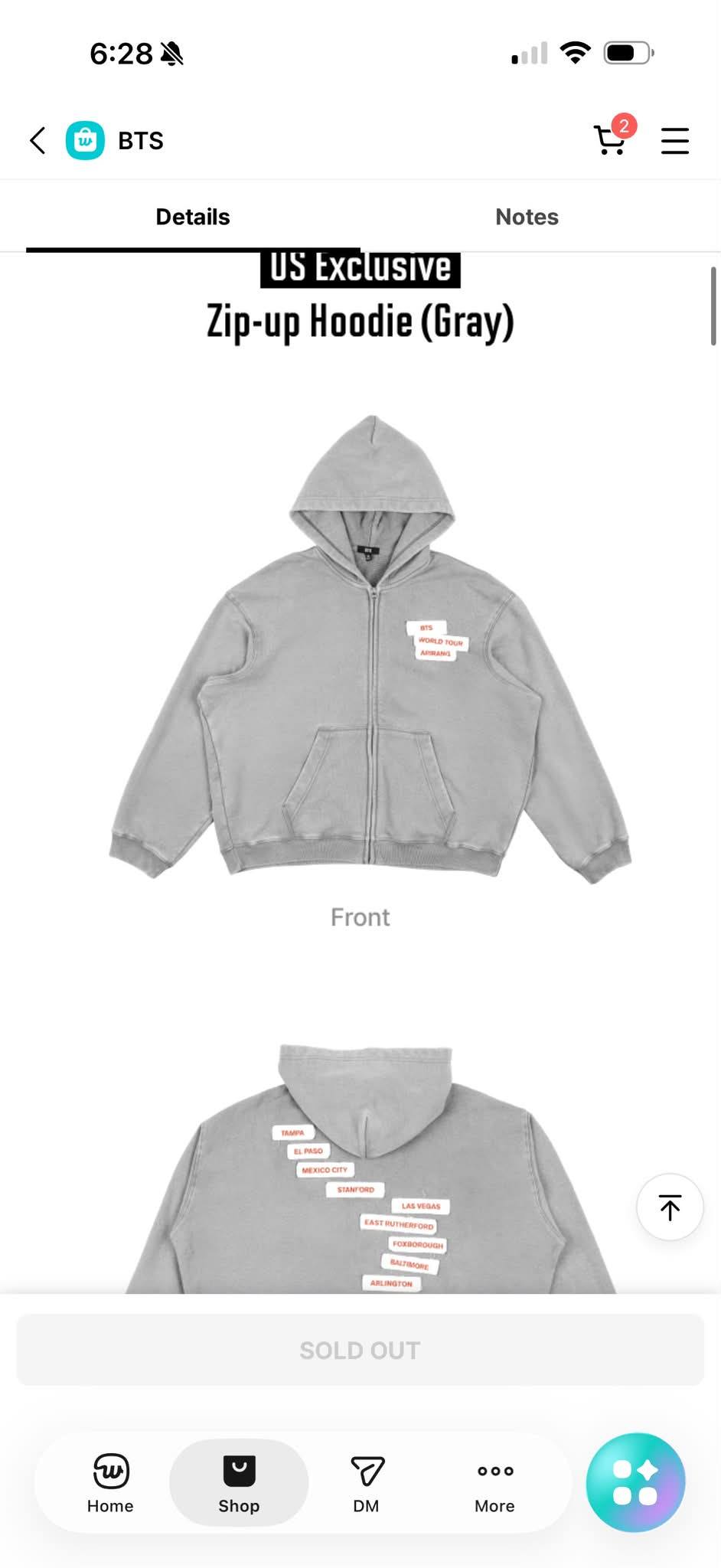 Is anyone selling a BTS x Nike shirt or hoodie not the customized