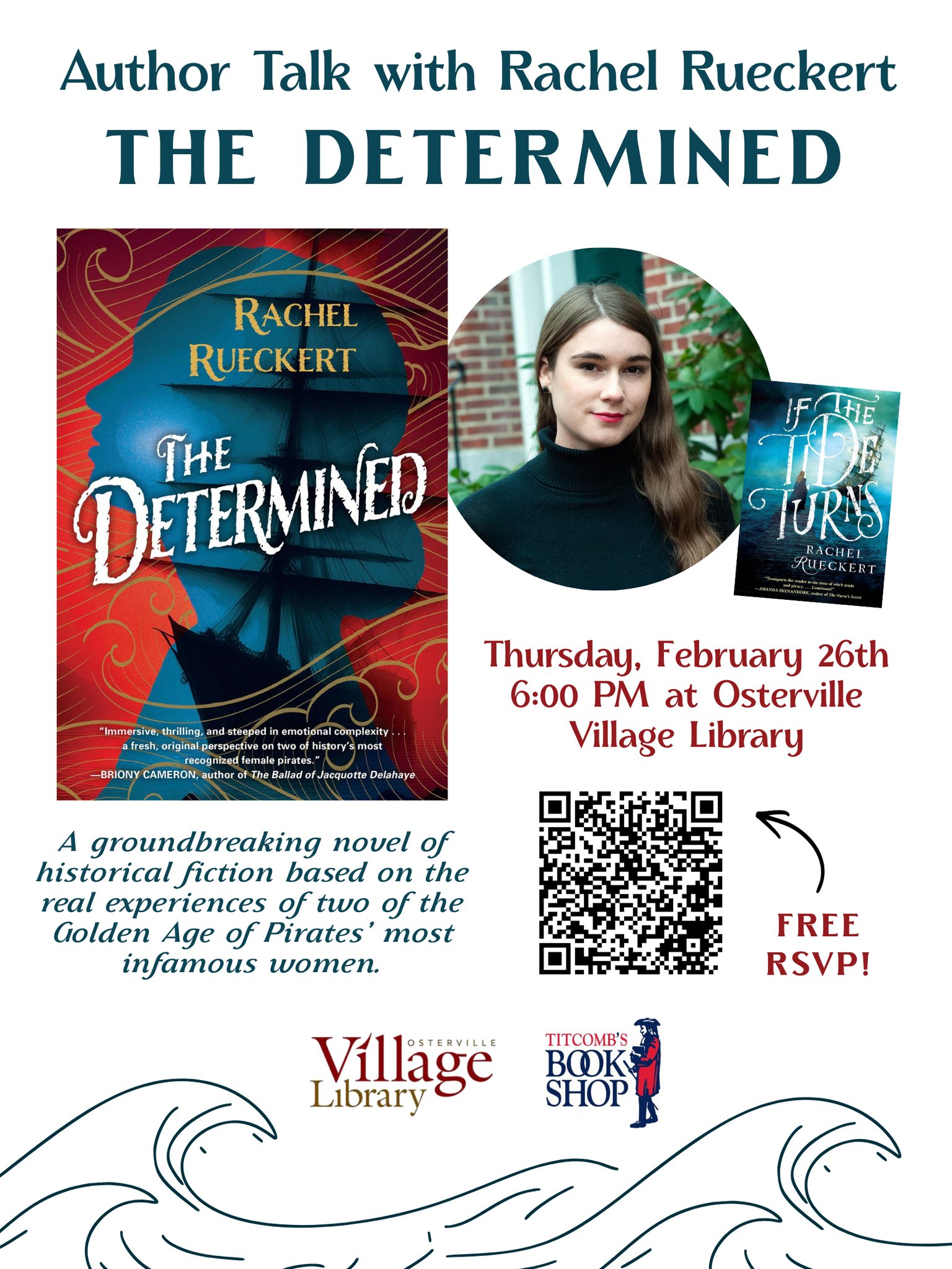 Author Talk with Rachel Rueckert: The Determined