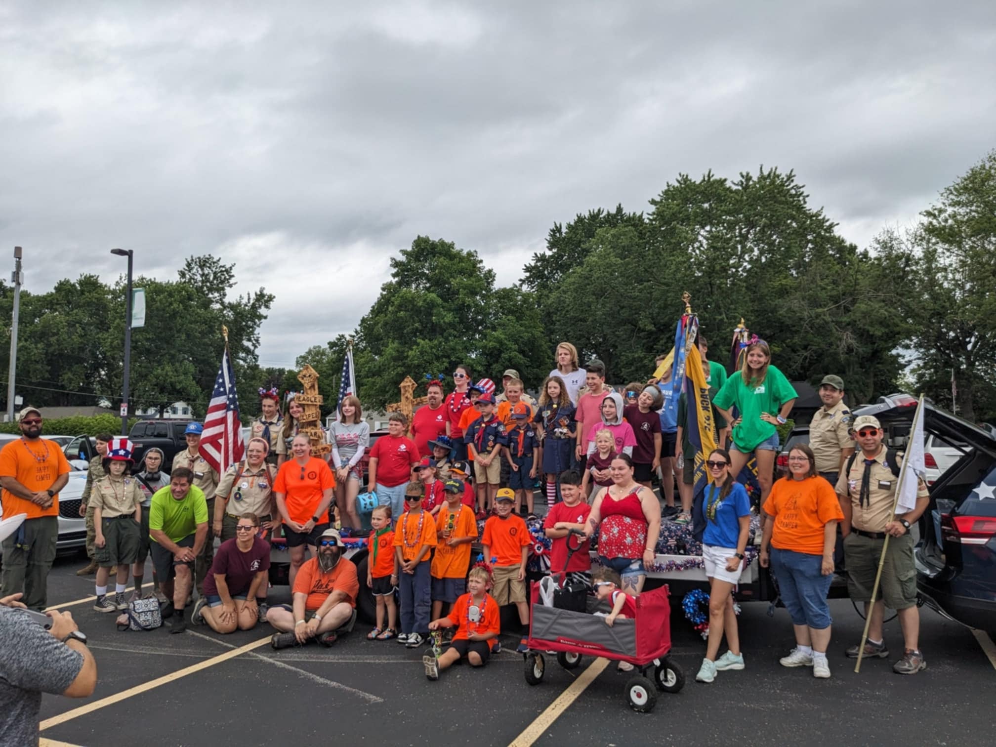 Scouting Float- Noblesville 4th of July Parade