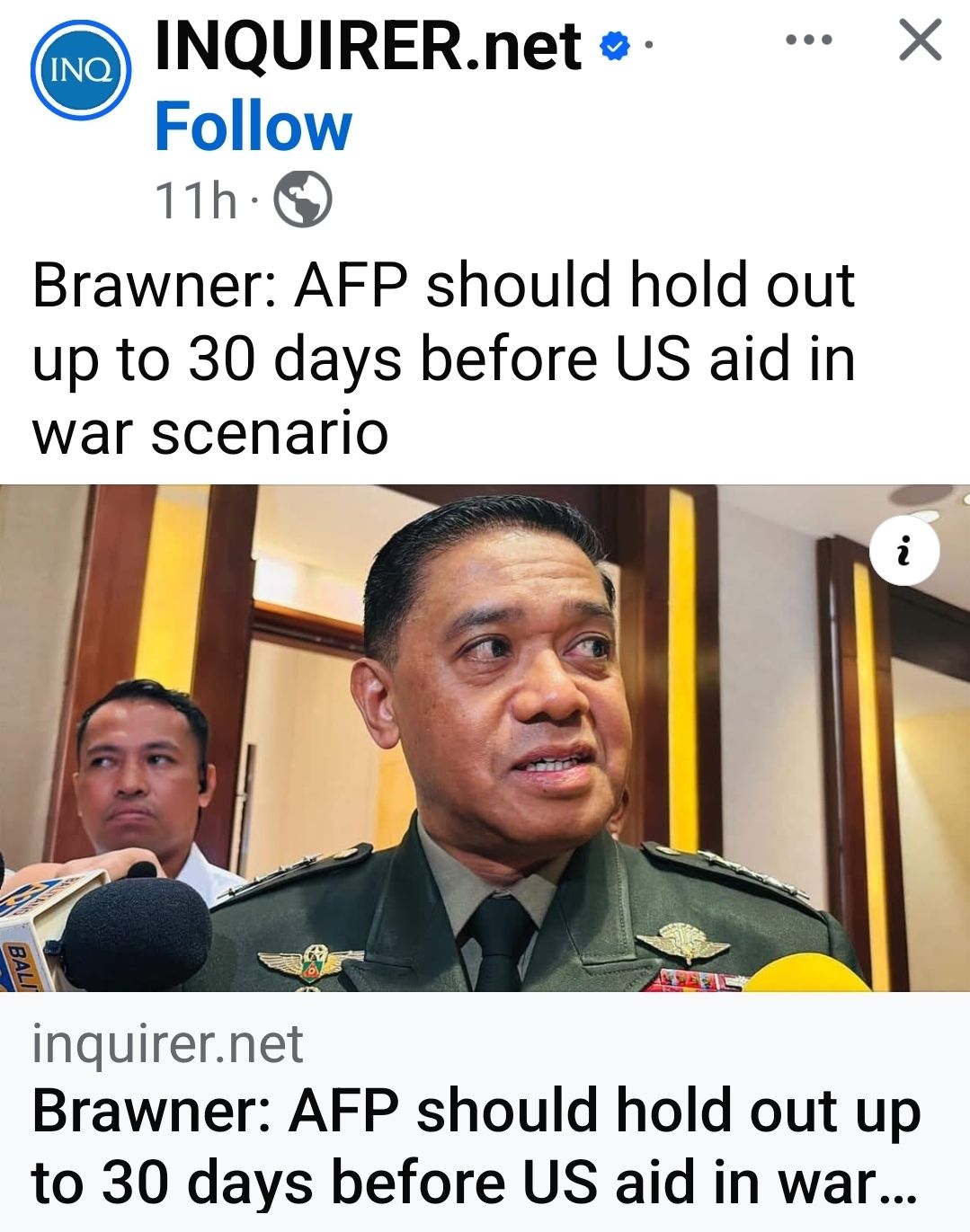 Harold Cabunoc - Ang purpose ng pag-develop ng defense... | Facebook