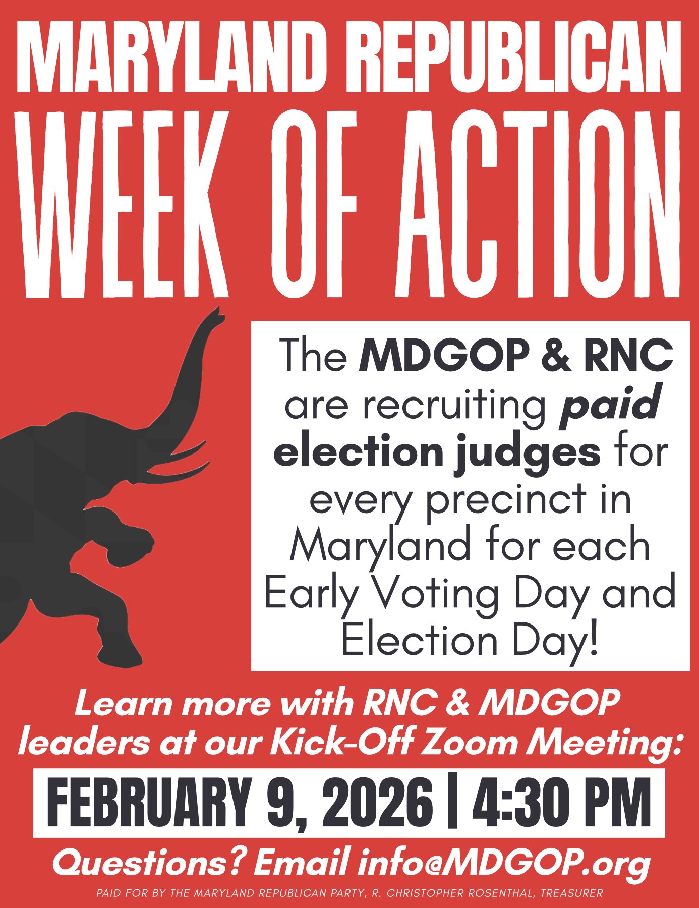 Maryland - Join the RNC and MDGOP as we kick off our new Election ...
