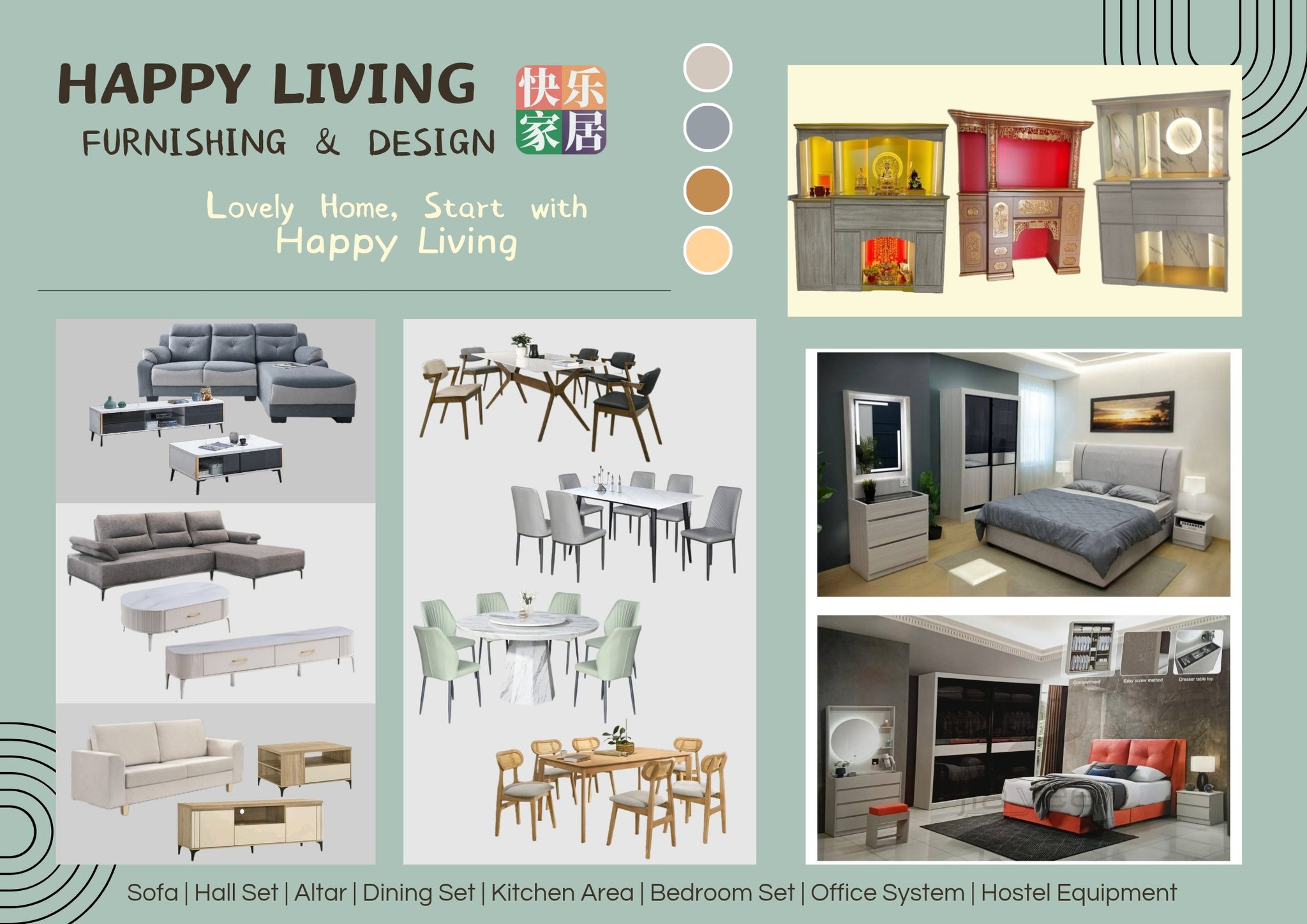Happy Living Furnishing & Design | Johor Bahru