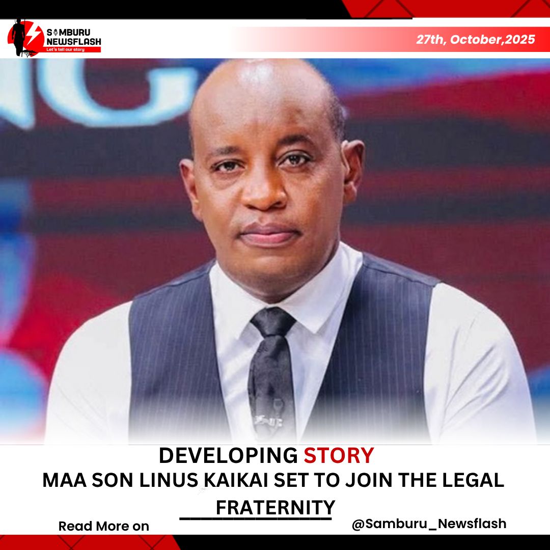 Samburu - Renowned journalist and Citizen TV Editorial Director Linus ...