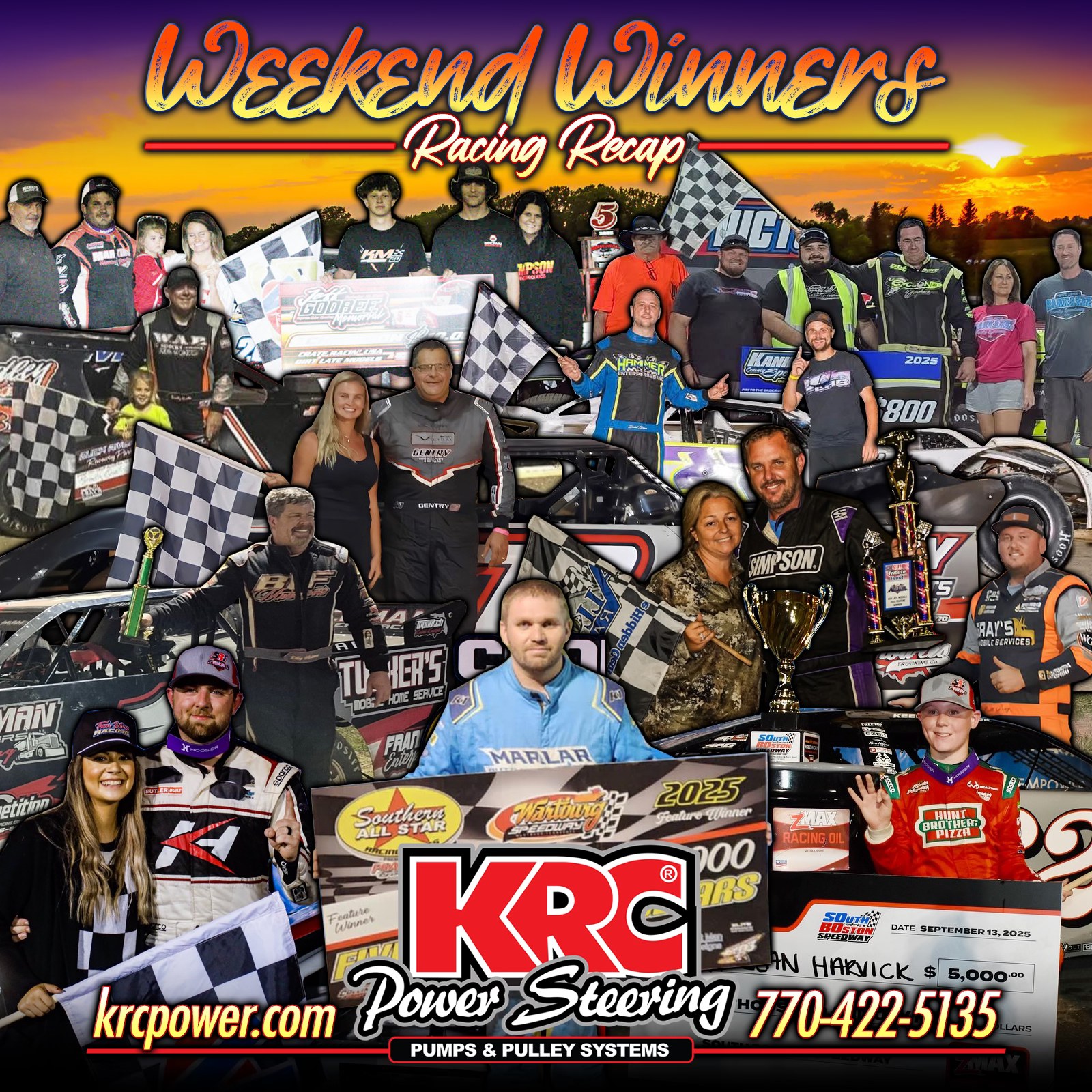 KRC - 🤩 Congratulations to our KRC Power Steering Weekend Winners from ...