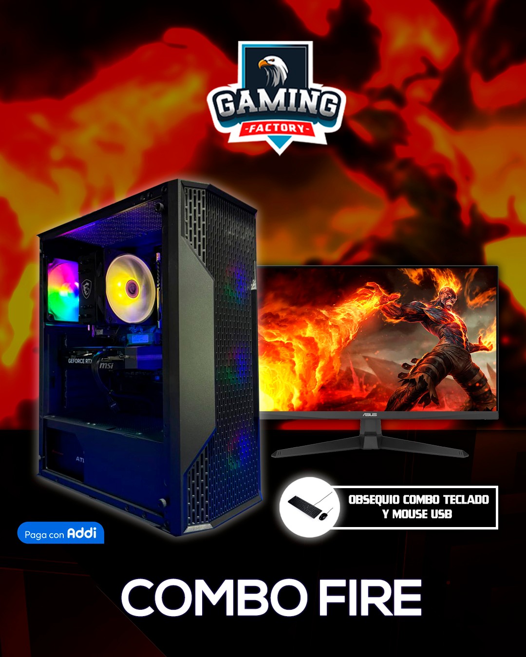 Gaming Factory - 🔥 Con RTX 5050 8GB por $4.500.000 🔥 🔥 Con... | Facebook