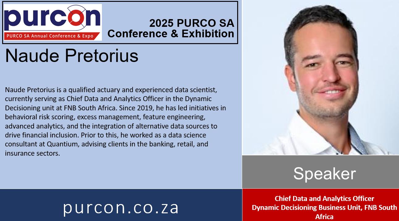 PURCO SA - Exciting News! Naude Pretorius, Chief Data and... | Facebook