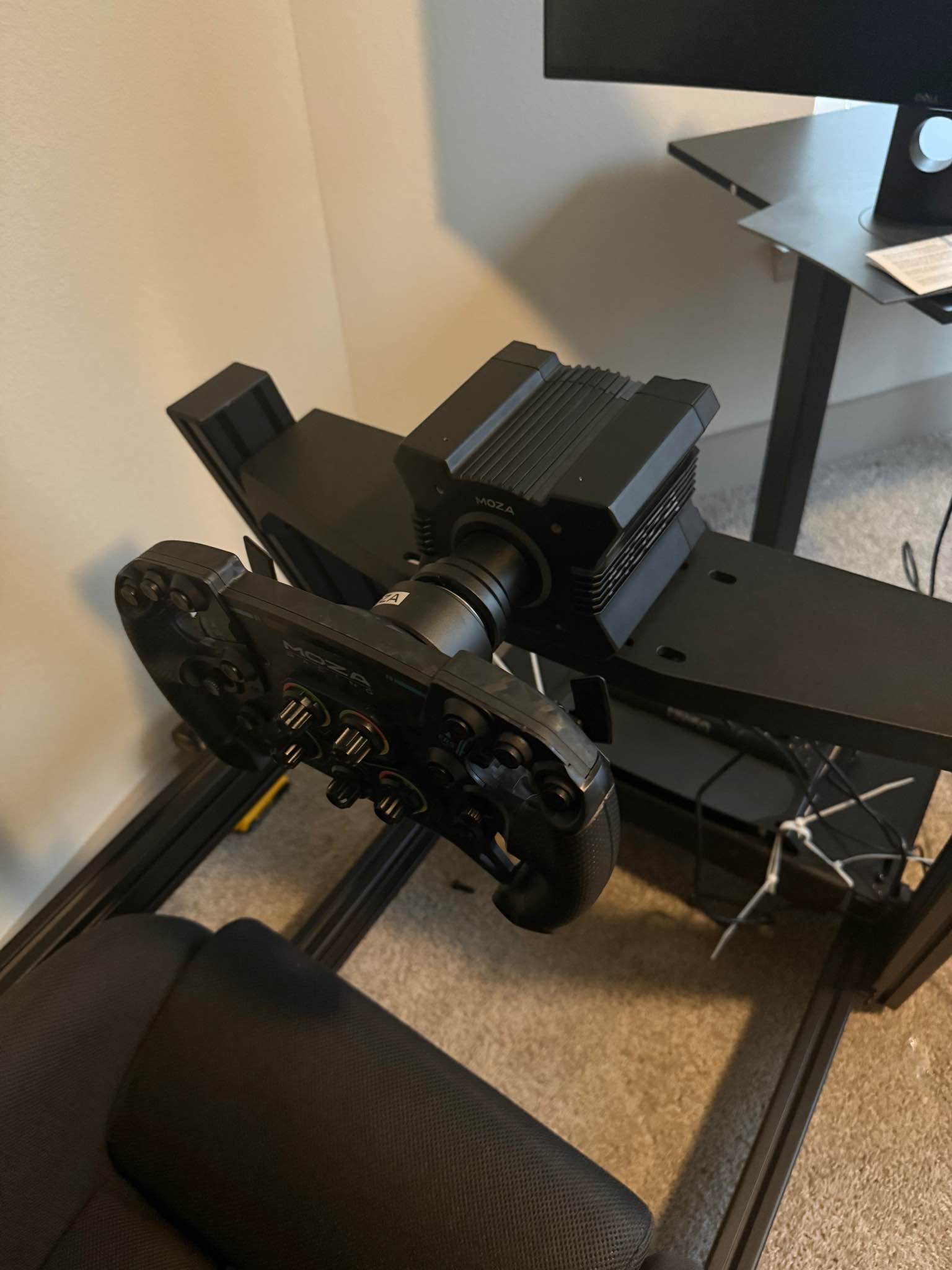 Racing sim - moza r12 - sim lab rig - Controllers & Attachments ...