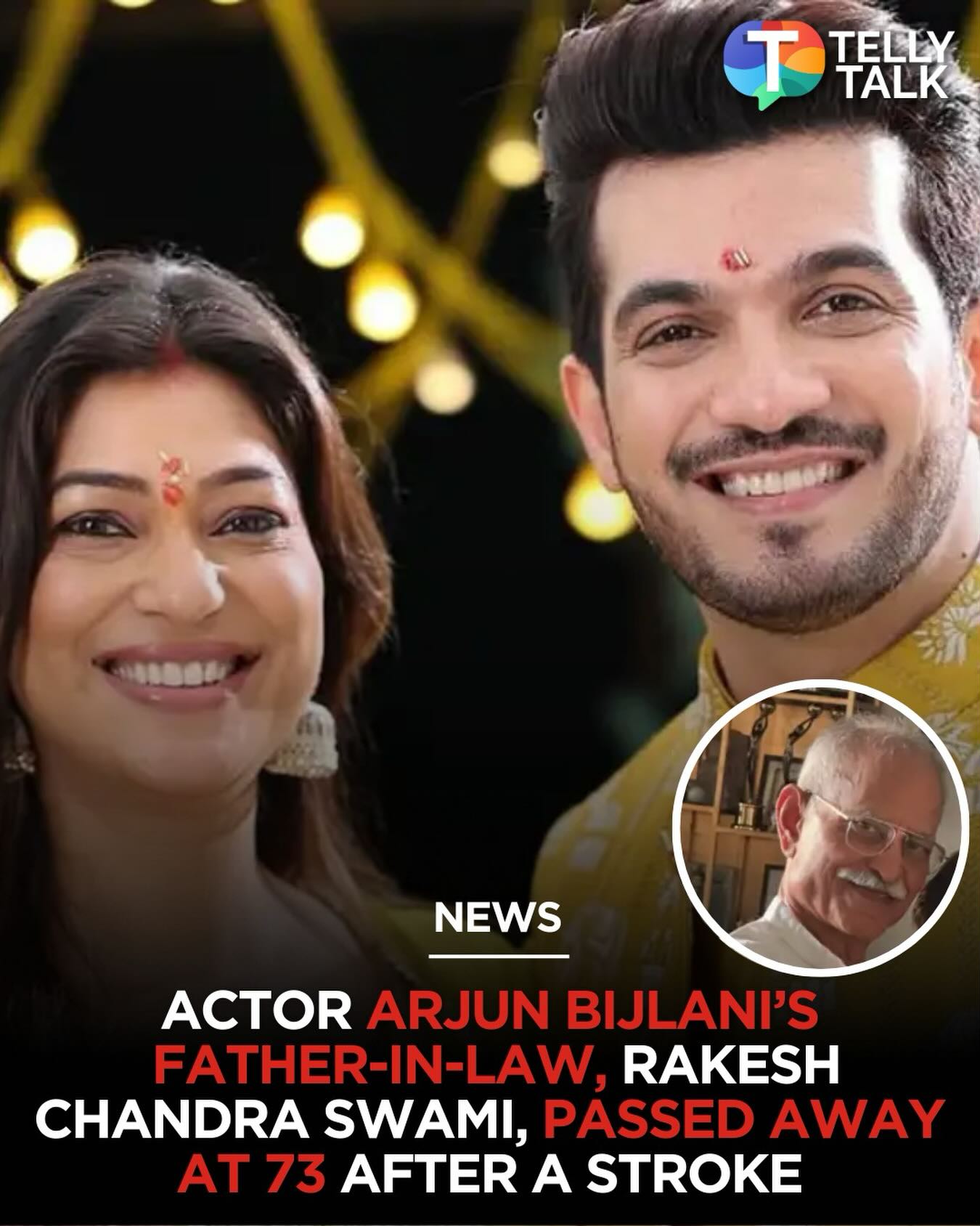 TV actor Arjun Bijlani and his wife... - Telly Talk India | Facebook