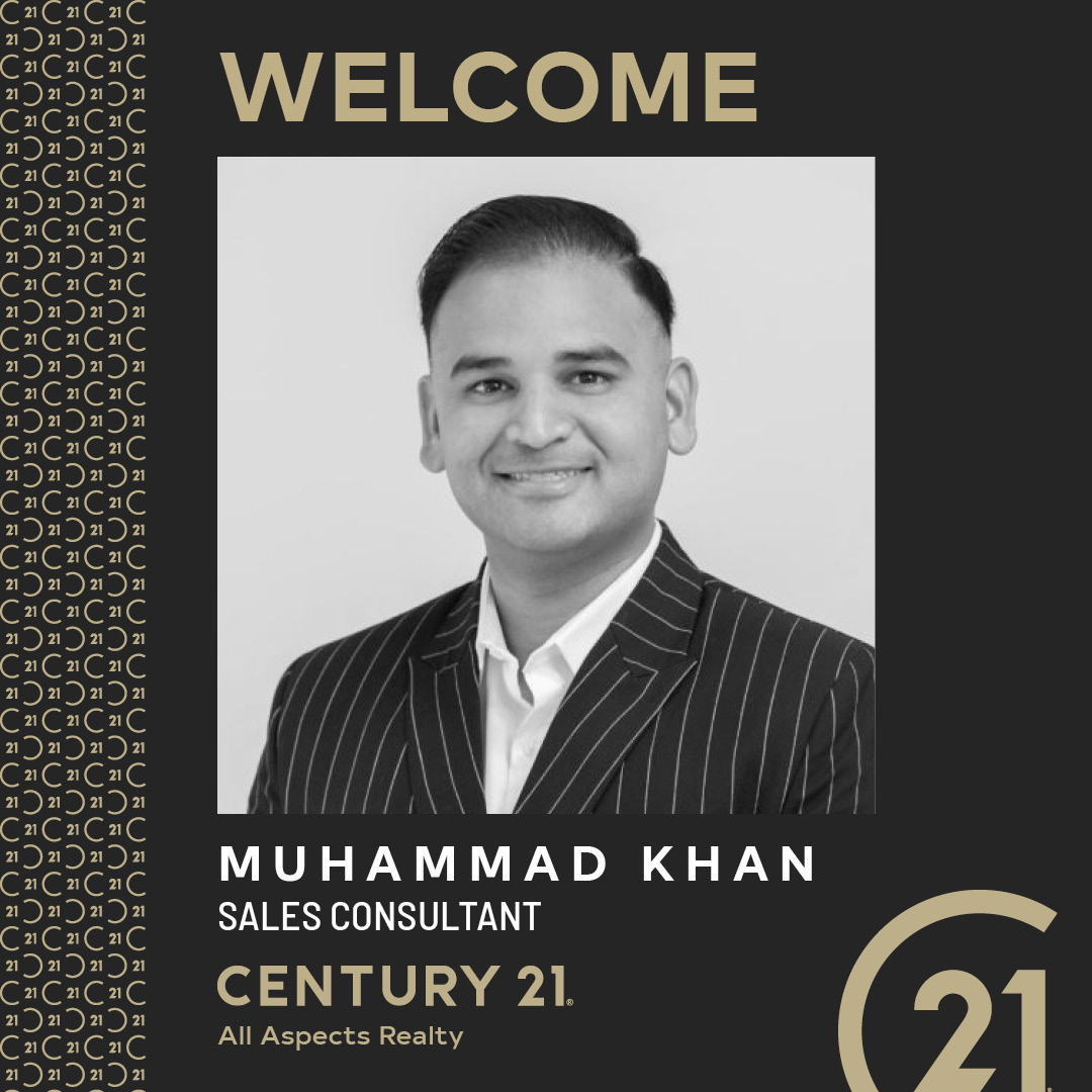 CENTURY - Please join us in welcoming Muhammad Khan to the Century 21 ...