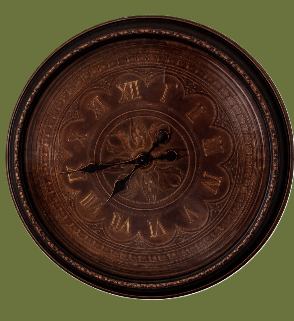 🕰️ 30” Large Bronze Coastal Wall Clock – Perfect for Beach Home or ...