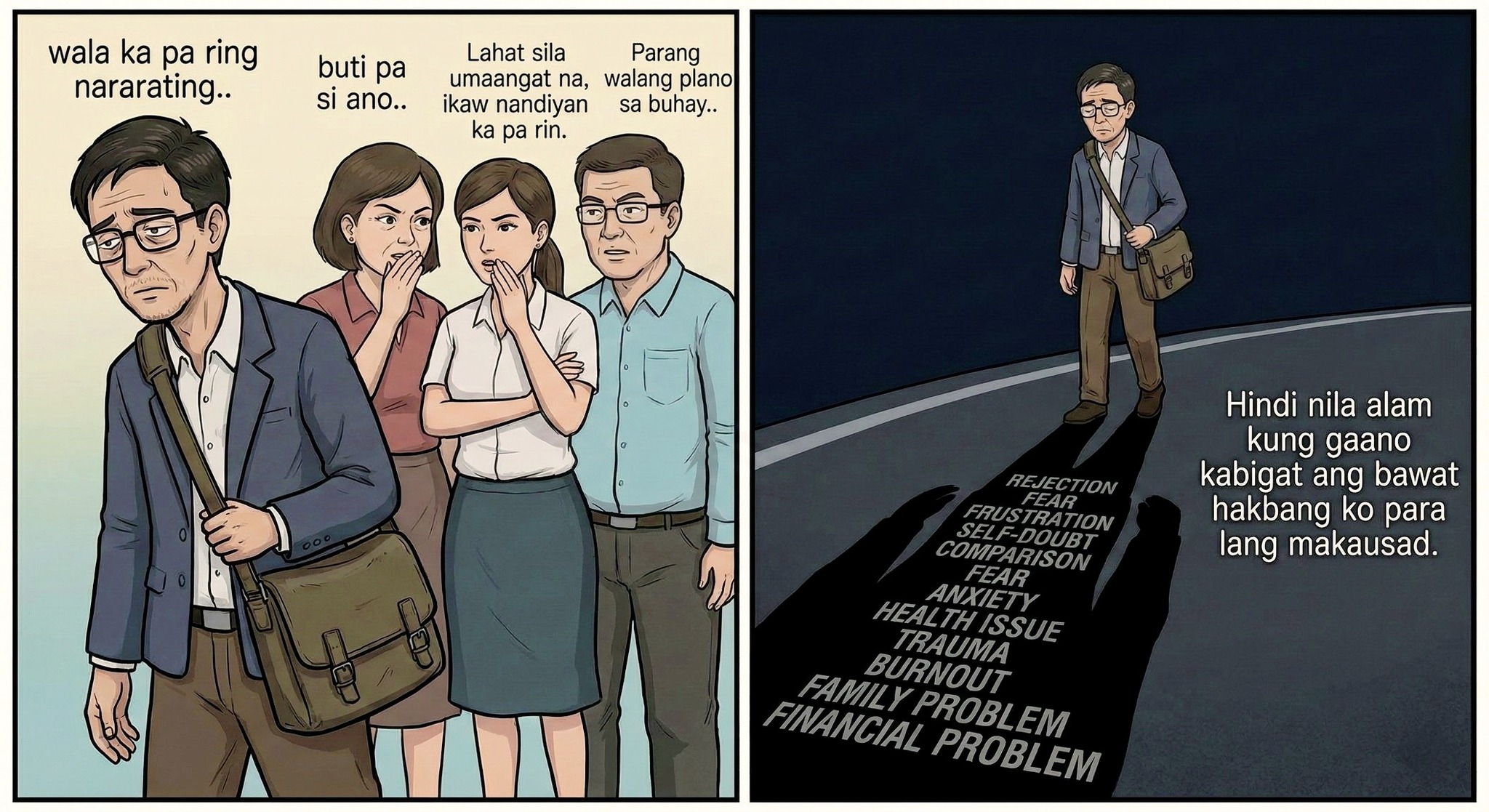 Hugot - Before you judge someone's pace, remember you haven't walked in ...