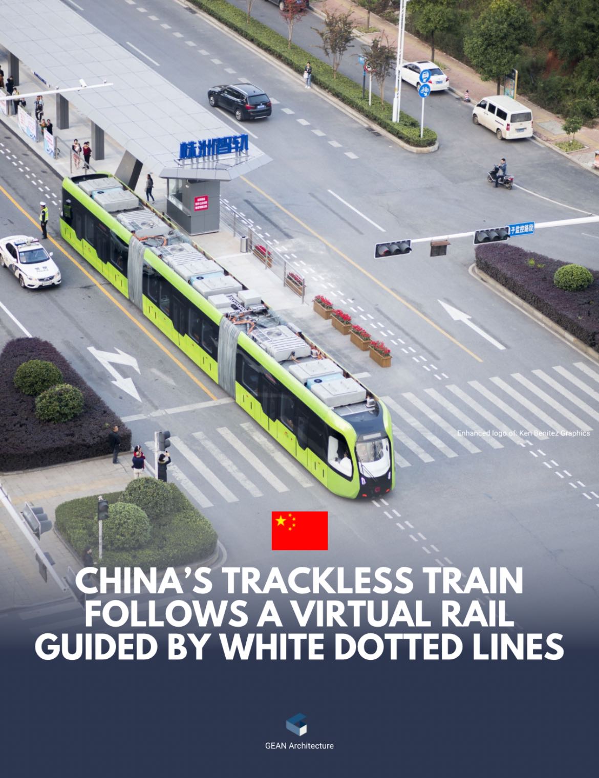 Architecture Students Group | The trackless trams are called Autonomous ...