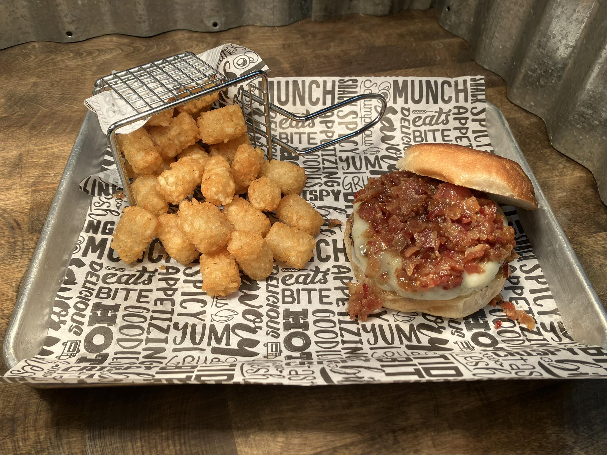 Buck’s - Bacon Jam Burger- with your choice of a side! -This week’s ...