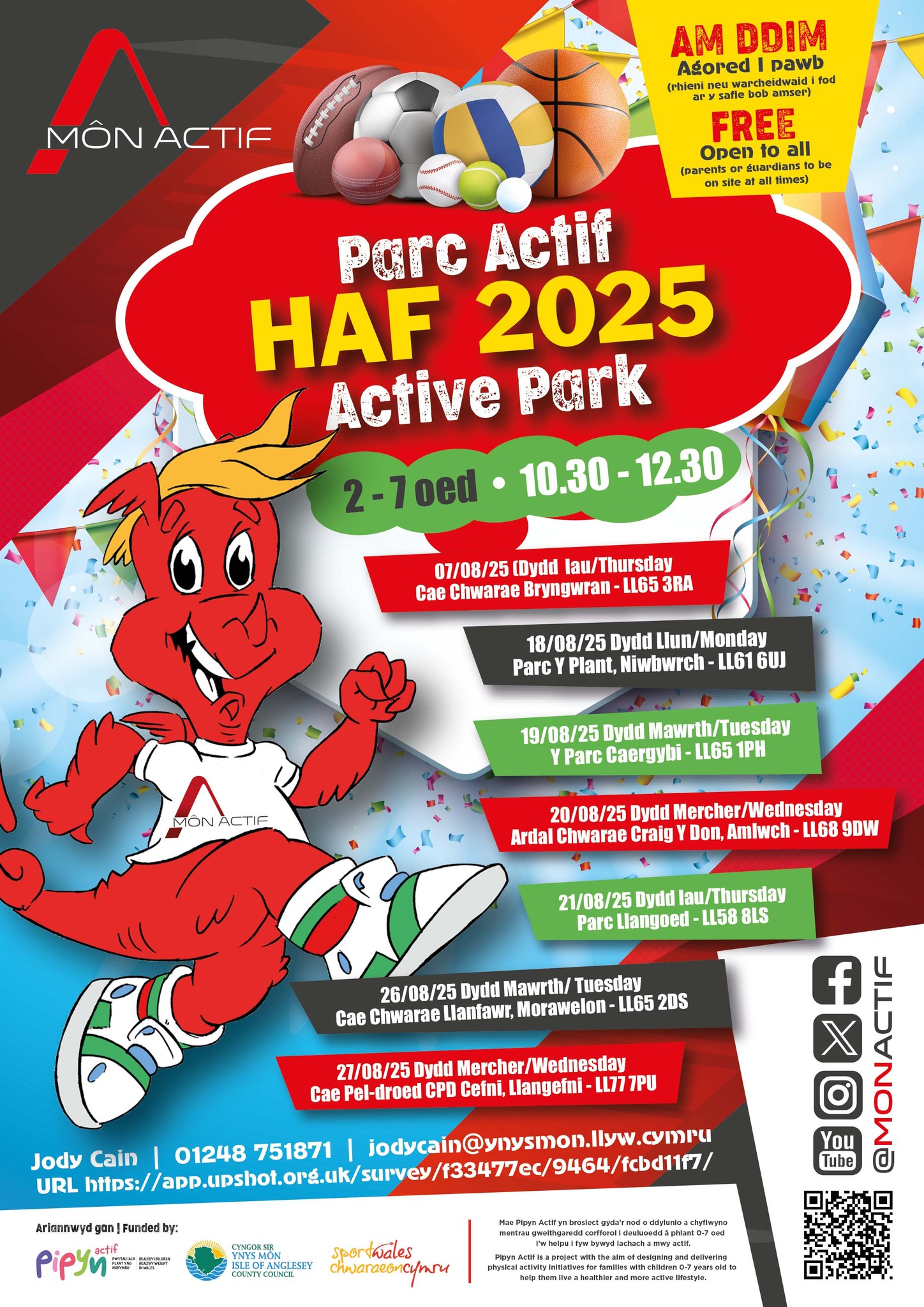 Môn Actif - 📣 Parc Actif HAF 2025 📣 Summer 2025 Active... | Facebook