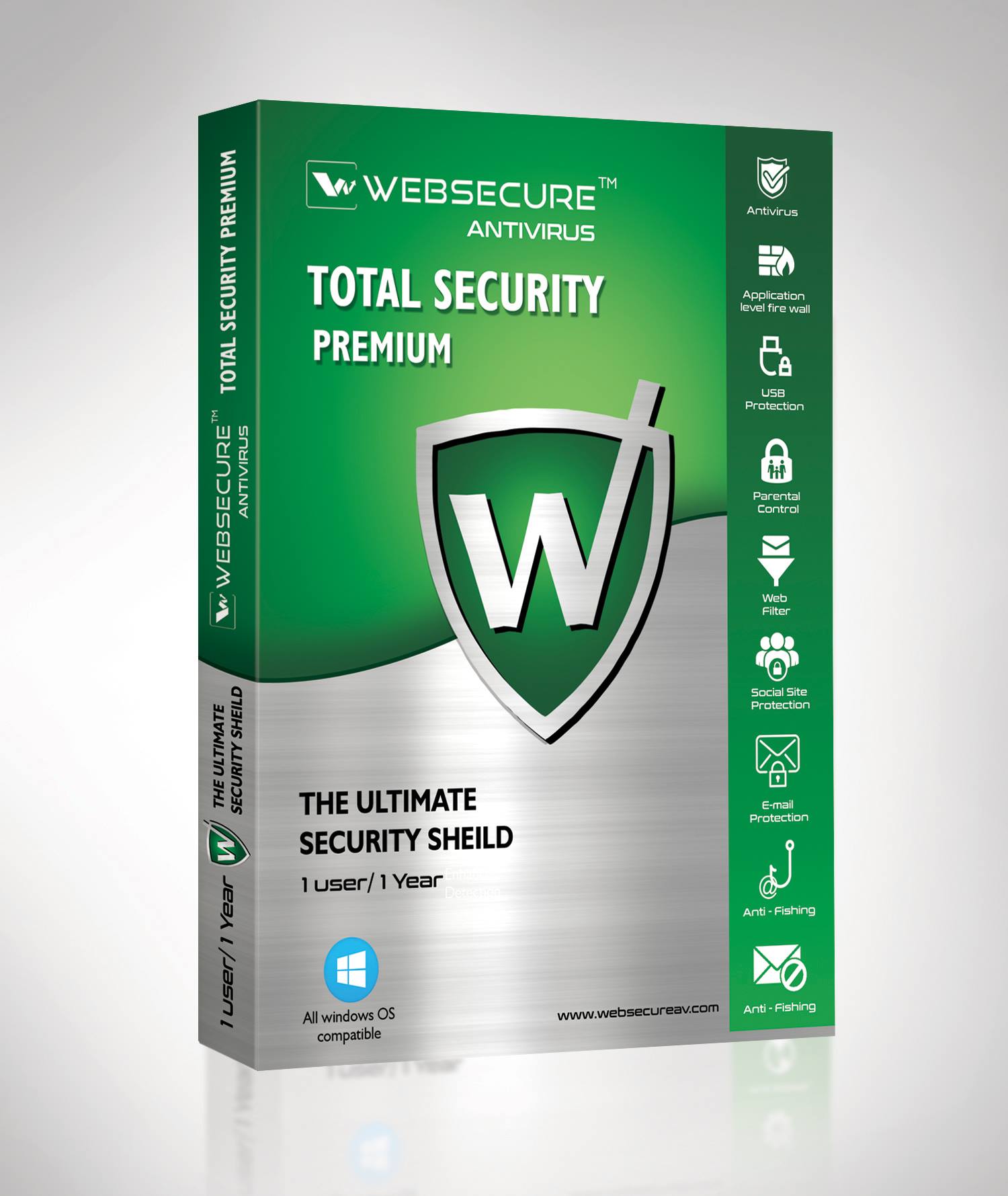 WebSecure Antivirus - Home