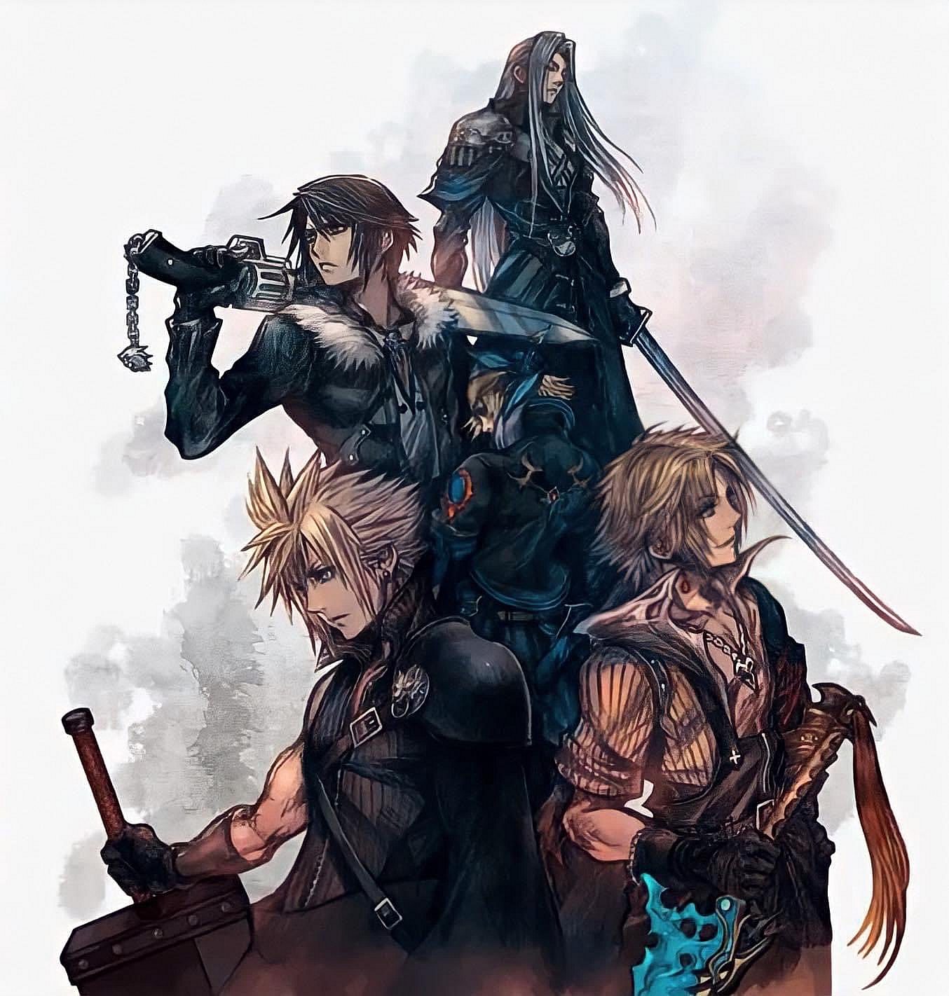 Dissidia Final Fantasy: Secretum Artwork by Tetsuya Nomura 