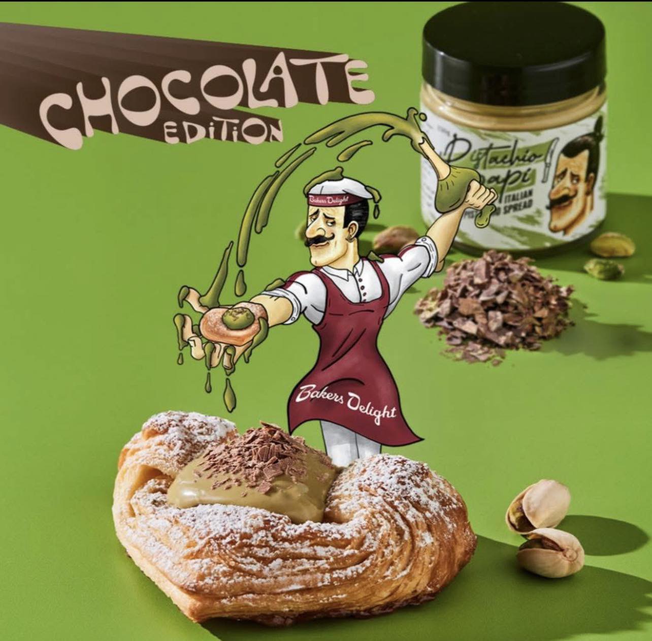 Bakers - New product alert 🔔 Our Pistachio Papi Danish is BACK! 💚 This ...