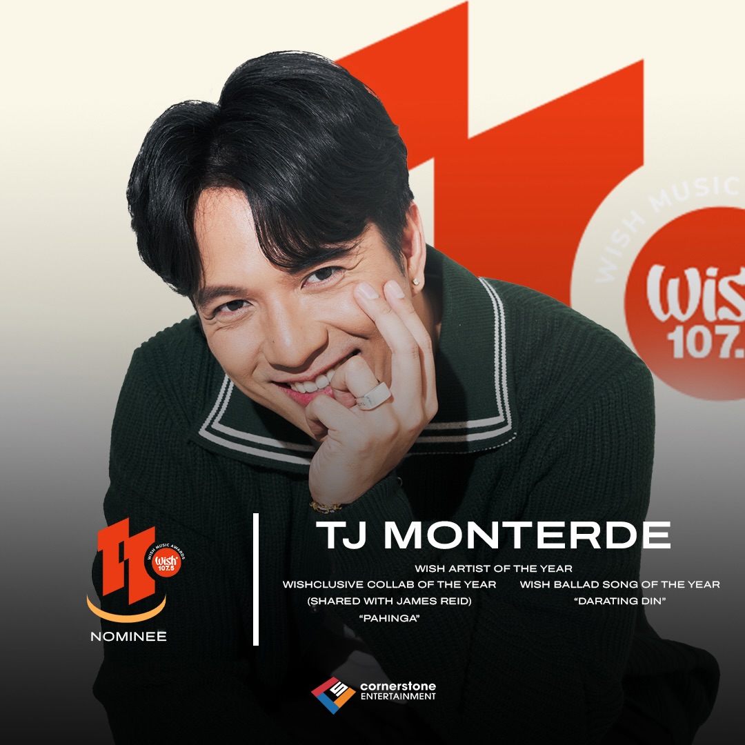 Cornerstone - TJ Monterde is nominated for Wish Artist of the Year ...
