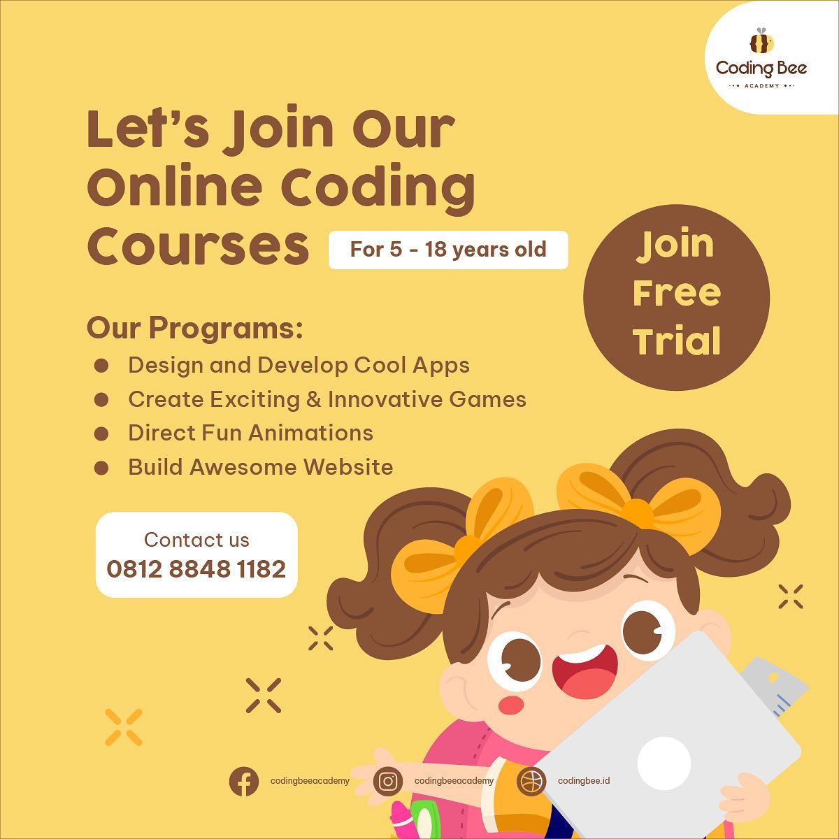 Dengan menanamkan pembelajaran coding... - Coding Bee Academy