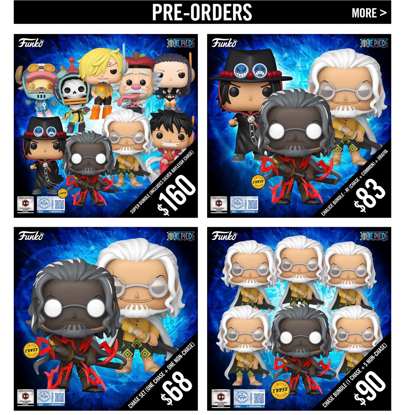 New Mystery Saja Boys, Horror, One Piece and Flora Pops now