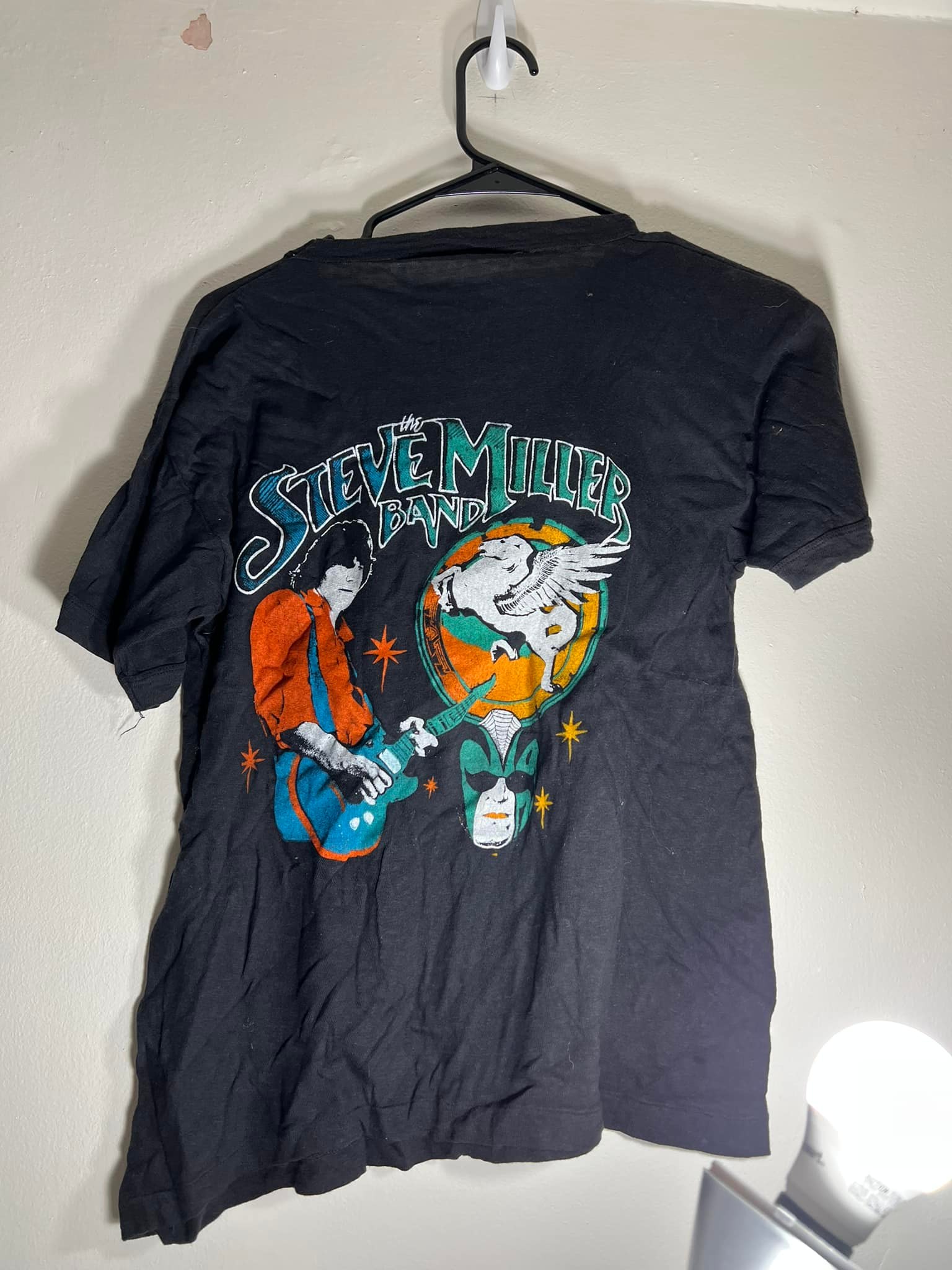 Sublime flaming lotus band tee with cracks and pinholes