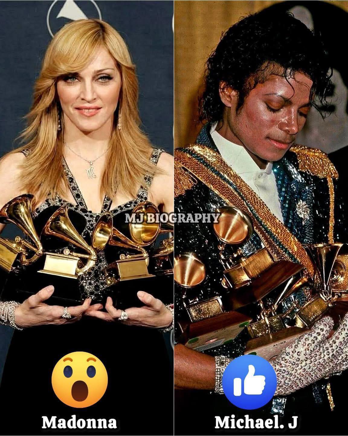 Michael Jackson vs Madonna Grammy Awards