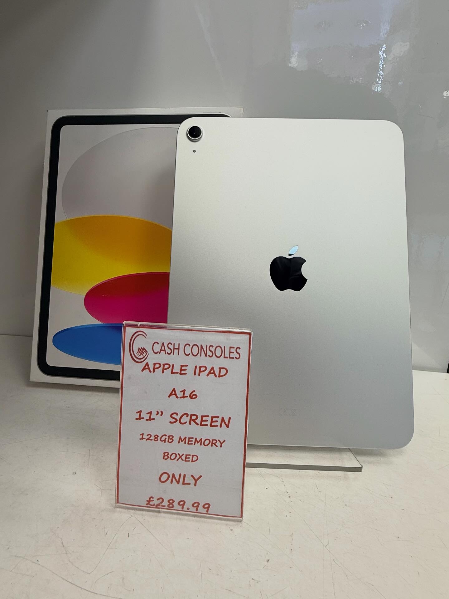 Apple iPad 16a- 11” screen-128GB memory- boxed- £289.99 #apple 