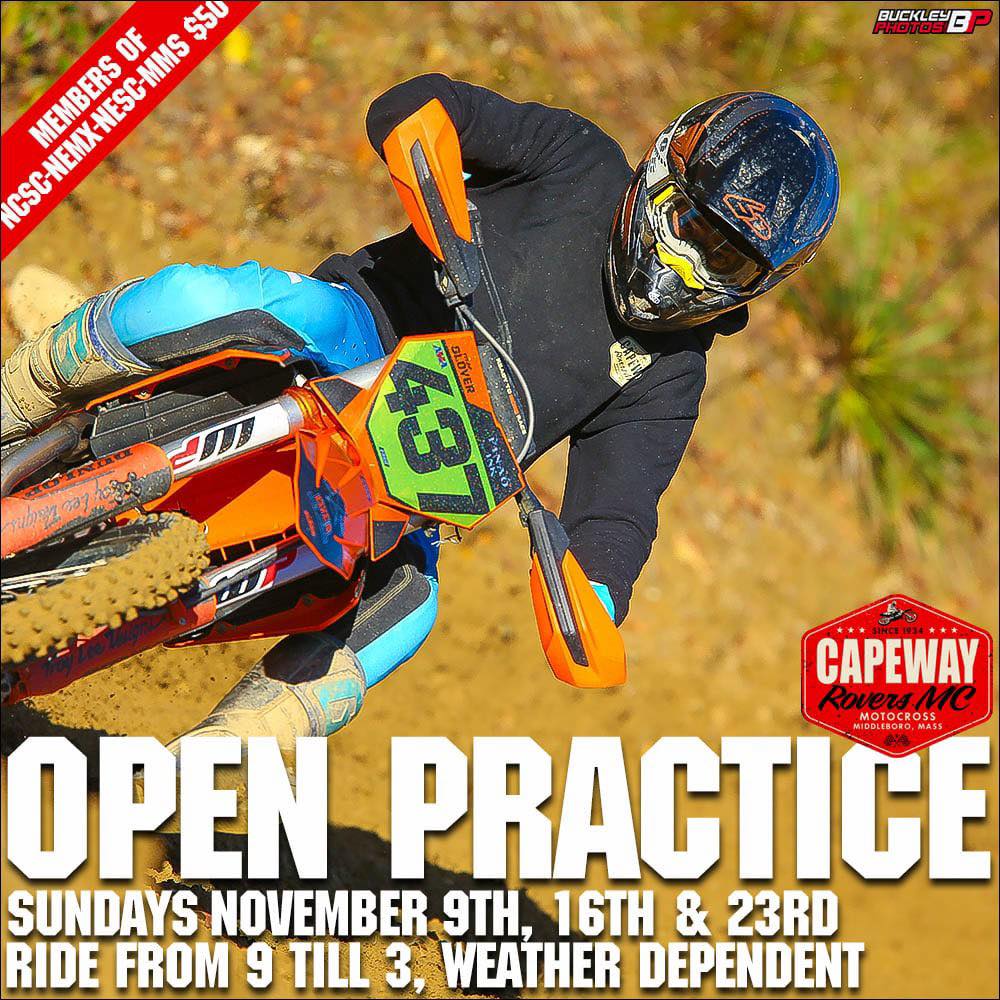 NCSC Motocross - * Face coverings are mandatory ** Bring your own pen ...