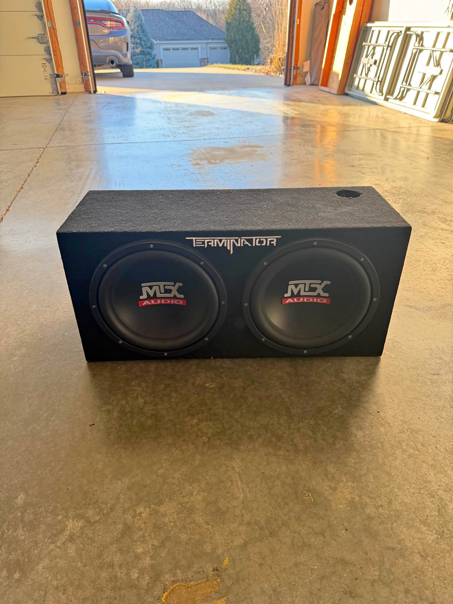 2 12” subs ( Terminator MTX) - Subwoofers & Enclosures - Bonner Springs ...