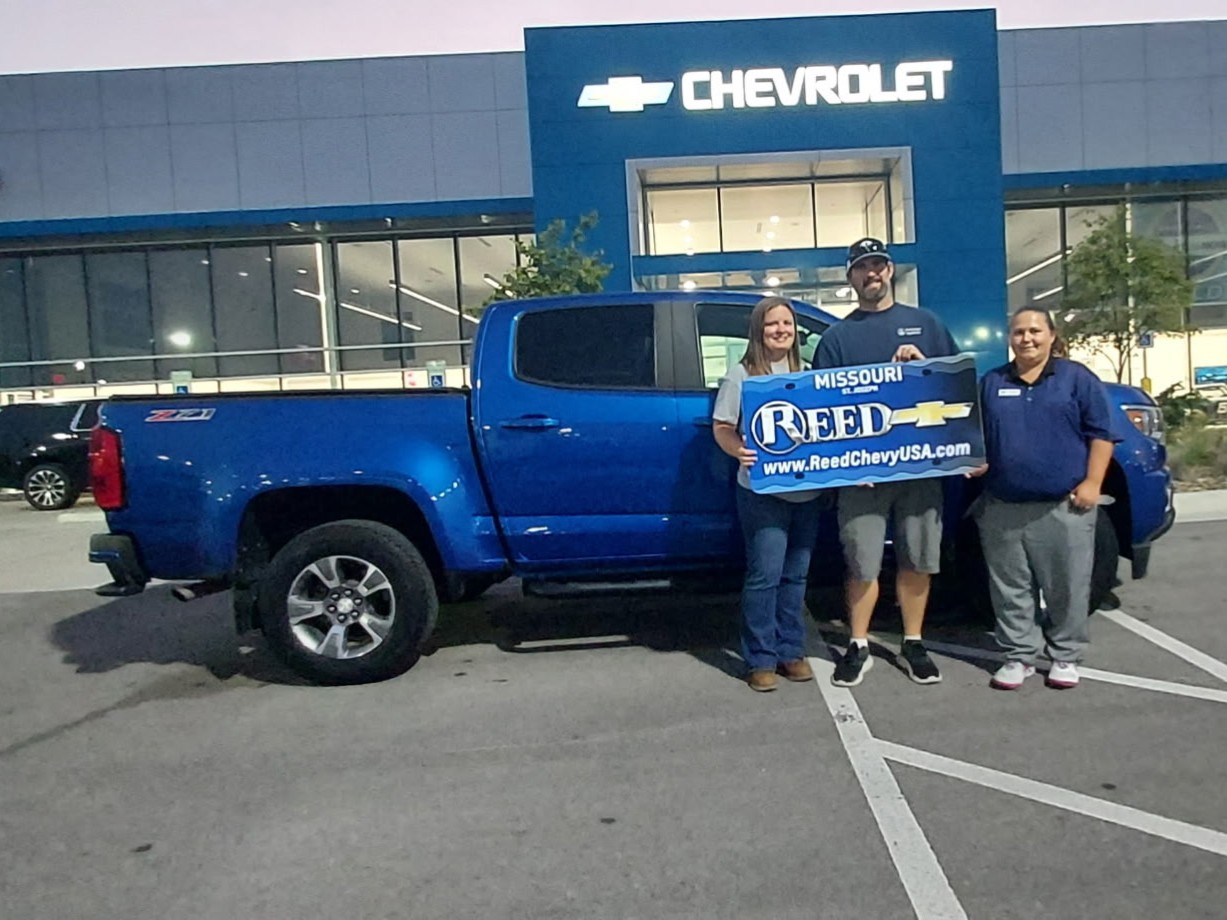 Reed - Congratulations to Sean Schreck on his 2018 Chevy Colorado! 💥 ...