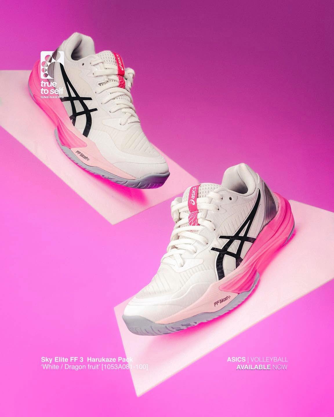 asics Sky Elite FF 3 Harukaze Pack 'White / Dragon fruit