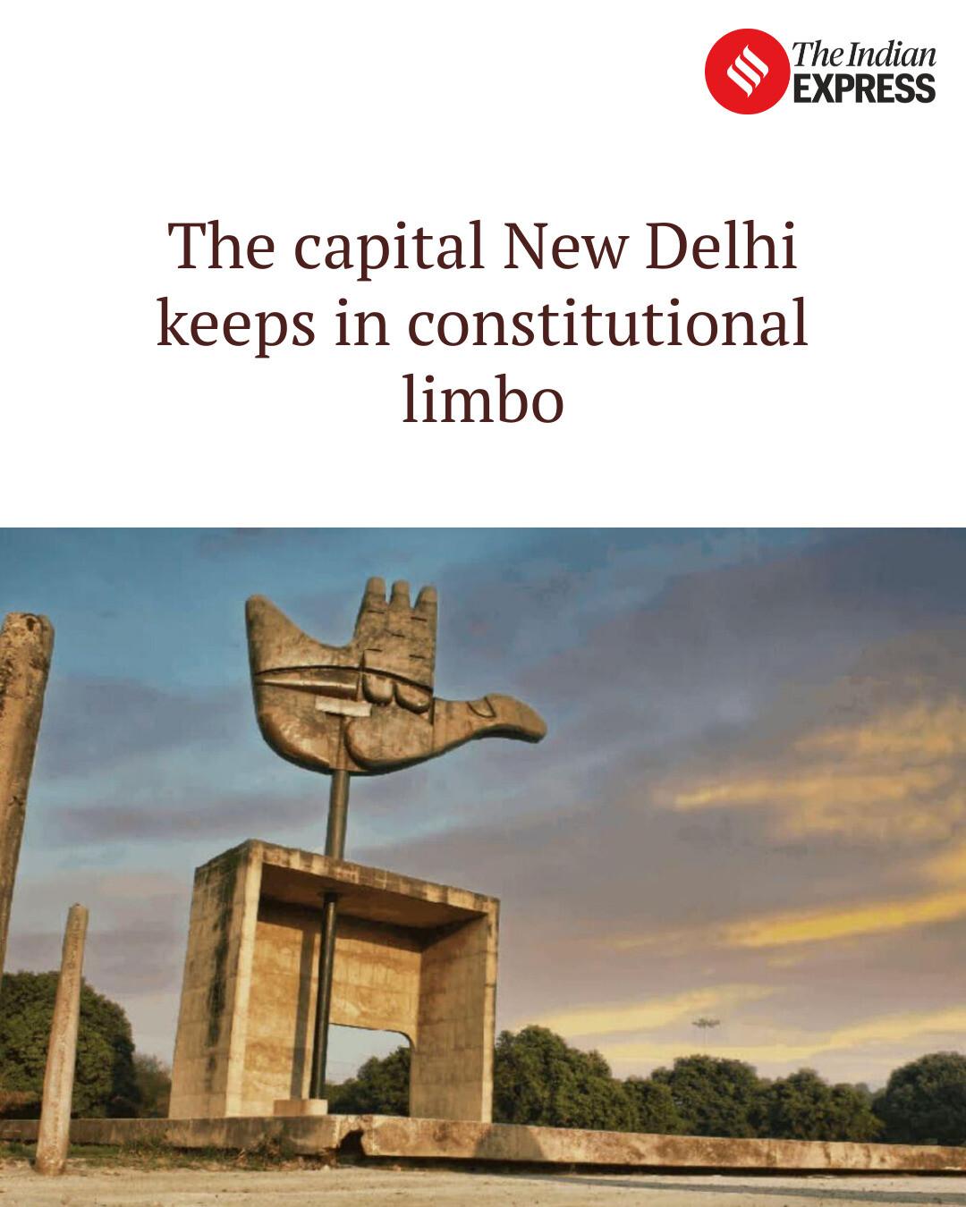Indian Express - The capital New Delhi keeps in... | Facebook
