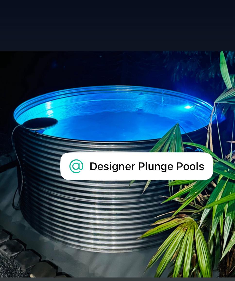 Designer - Check out this stainless pool. Notice how light bounces off ...