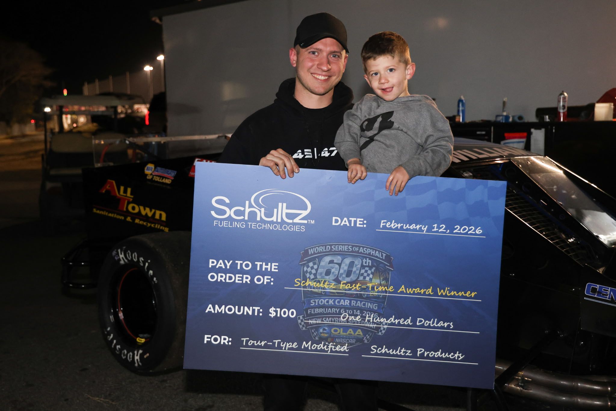 Schultz - Fast again at New Smyrna Speedway. ⚡🏁 Ronnie Williams ...