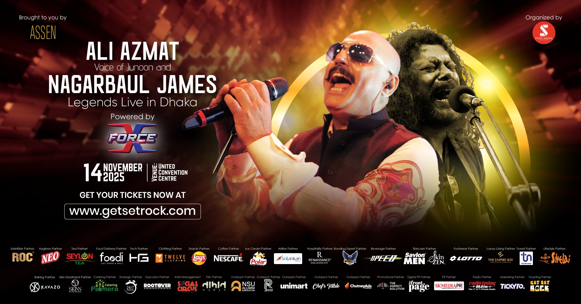 ALI AZMAT x JAMES - Legends Live in Dhaka