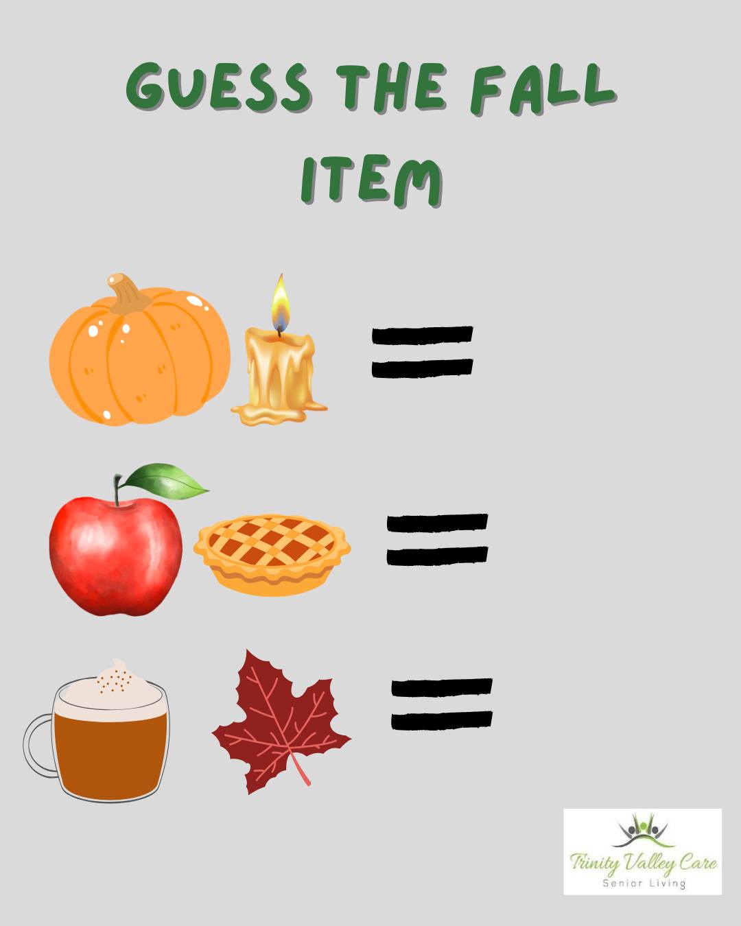 Trinity - Emoji Riddle Time! Can you guess these fall favorites using ...