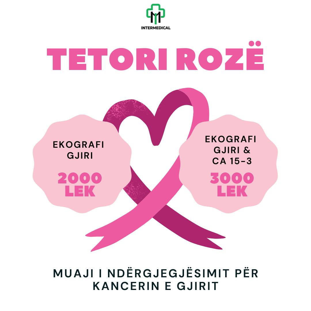 Intermedical - 🎀 Tetori Rozë – Muaji i Ndërgjegjësimit për Kancerin e ...