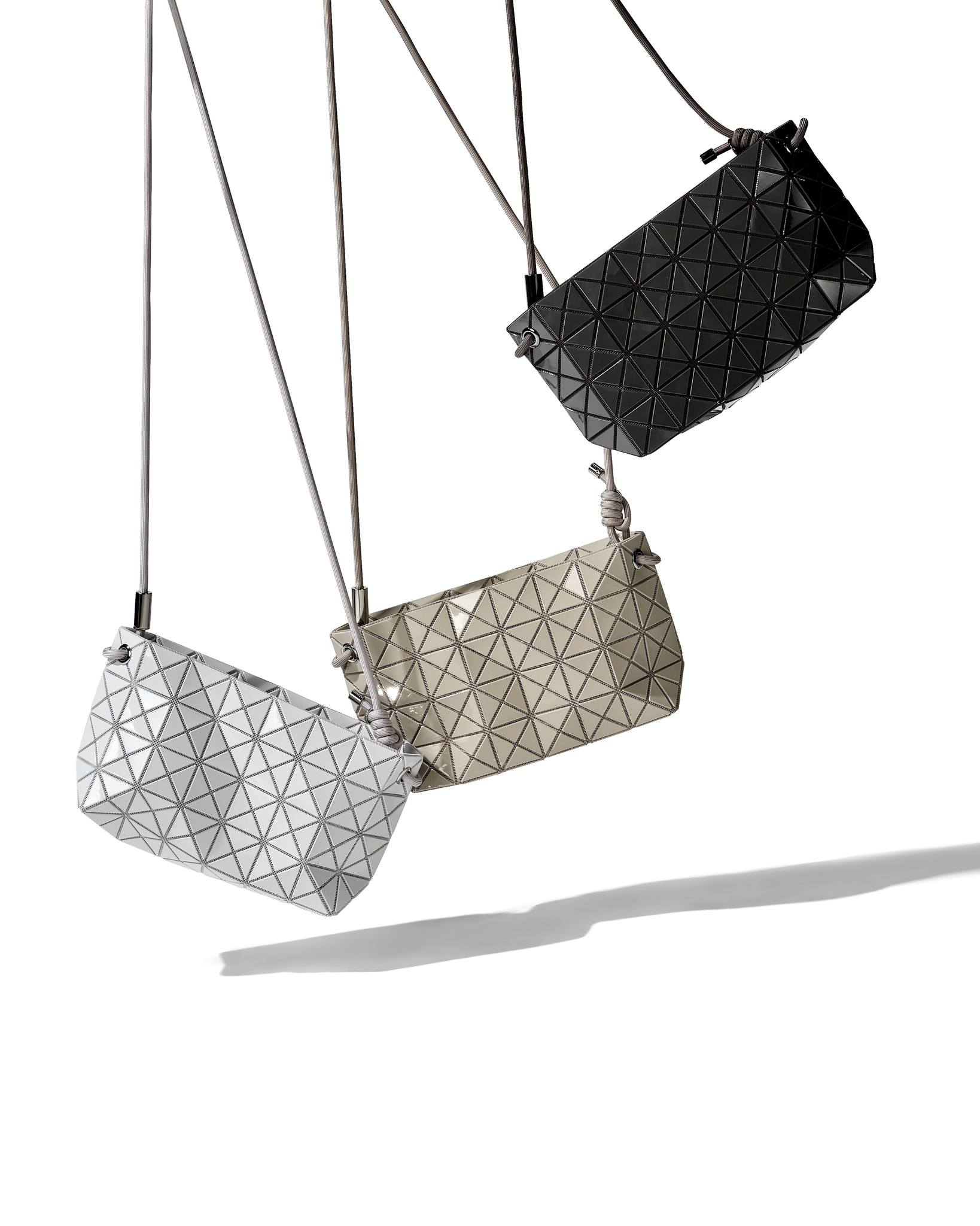 Meet the latest minimalist crossbody from BAO BAO ISSEY MIYAKE