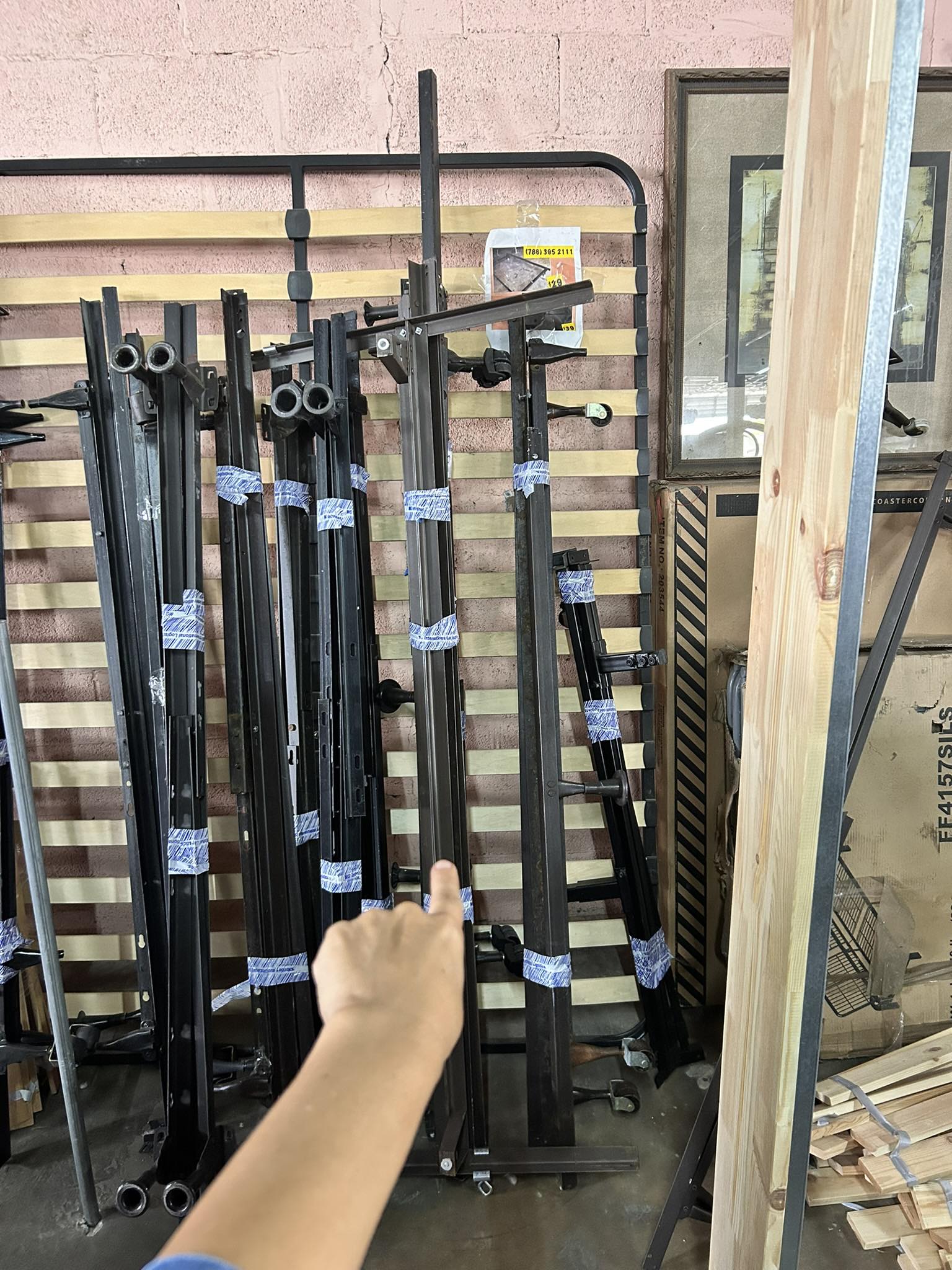 GMAR - Bed rails bed frame Twin full or queen bed rails $29 only Or ...