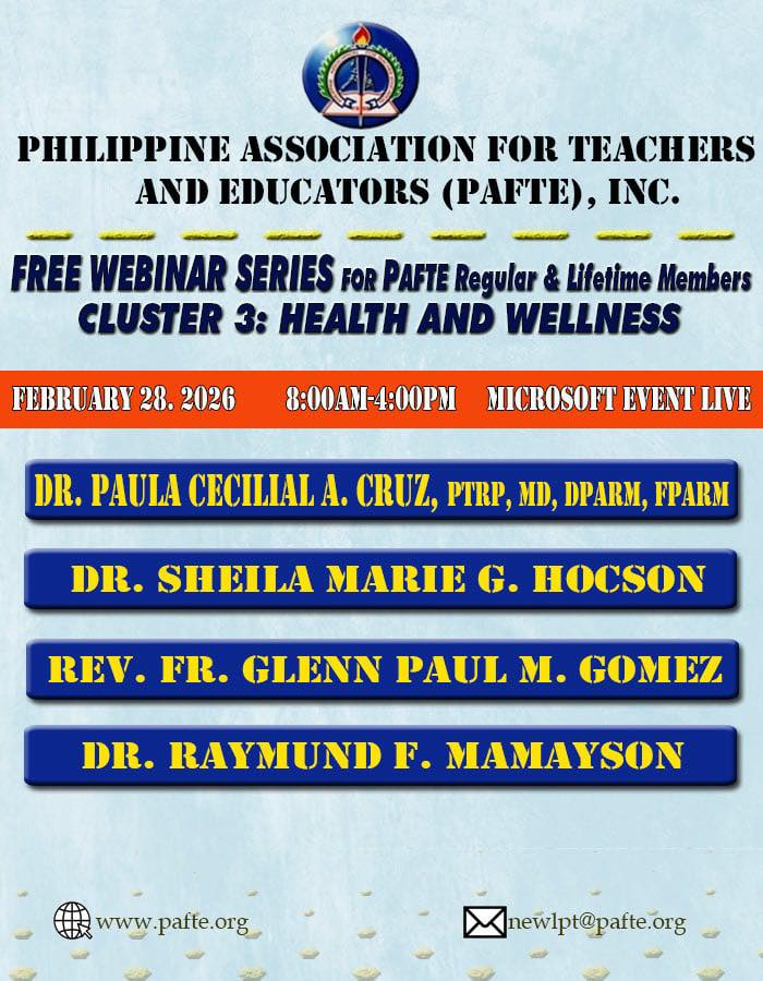 Philippine Association for Teachers and Educators -Pafte-National added ...