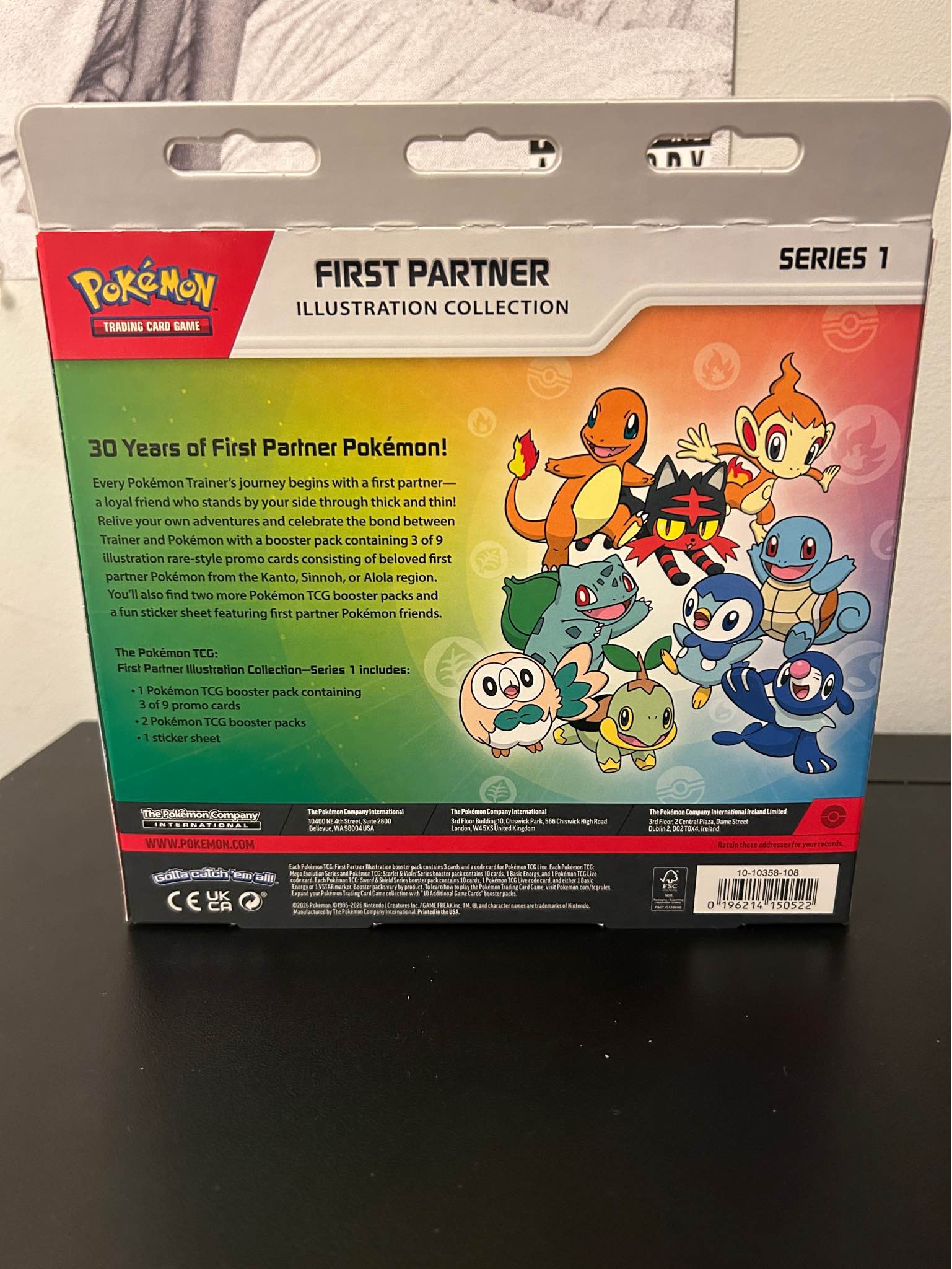 Pokemon First Partners Illustration Collection Box! - Card Games ...