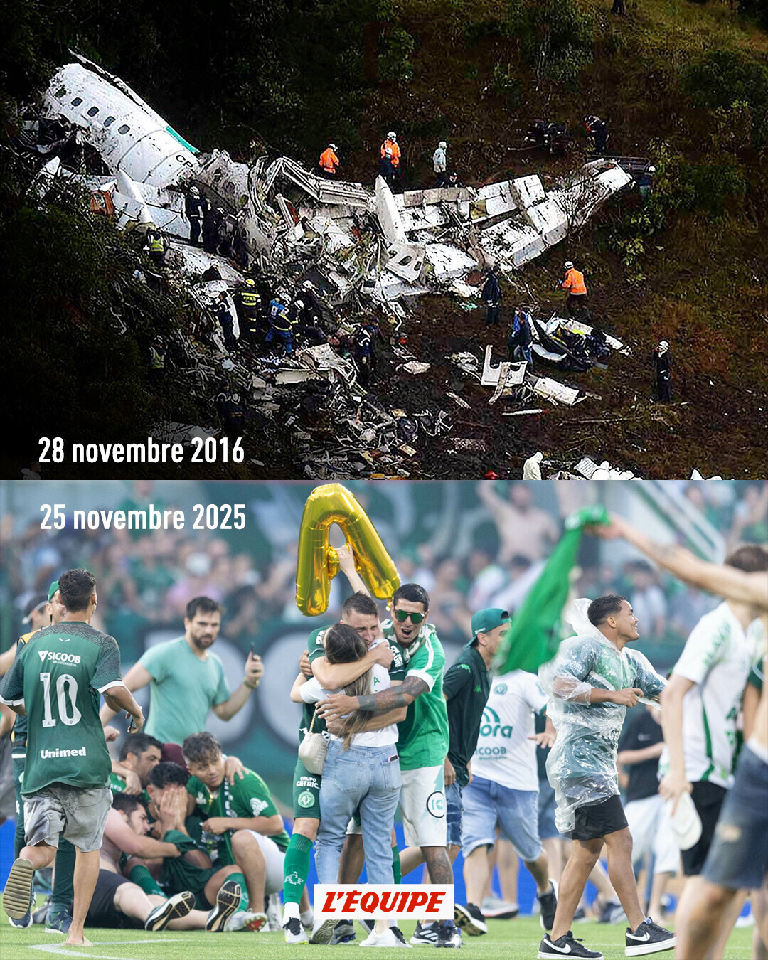 L'EQUIPE - Neuf ans après le crash ayant décimé l'équipe,... | Facebook