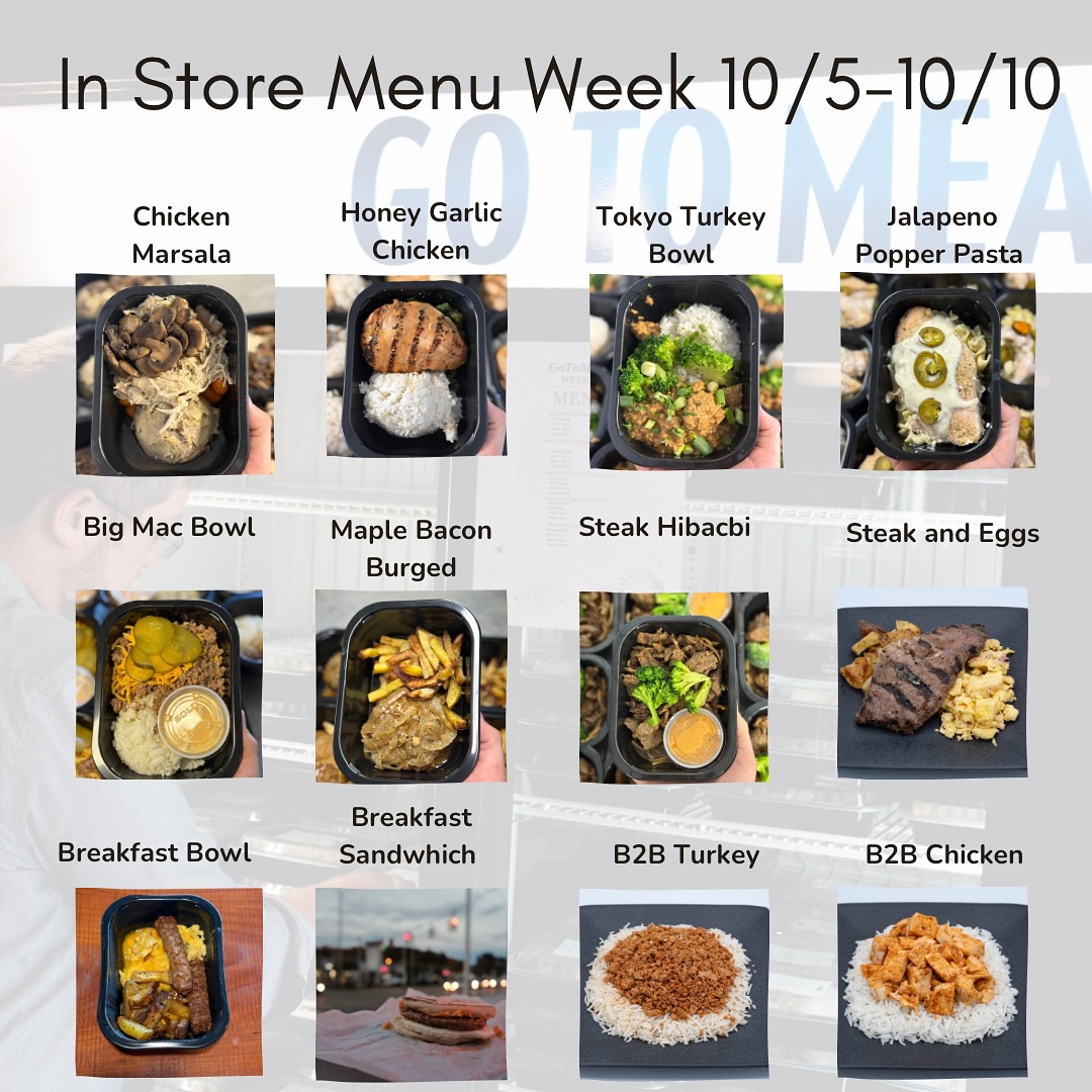 Go - ‼️New week, New Menu‼️ We are OPEN ALL DAY from 6:30 AM to 6:30 PM ...