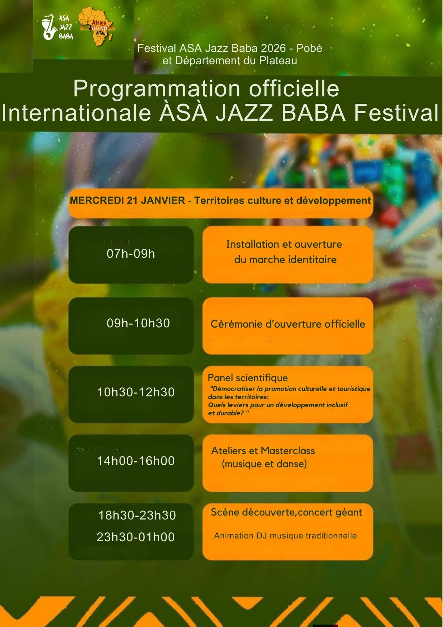 Asa jazz baba festival
