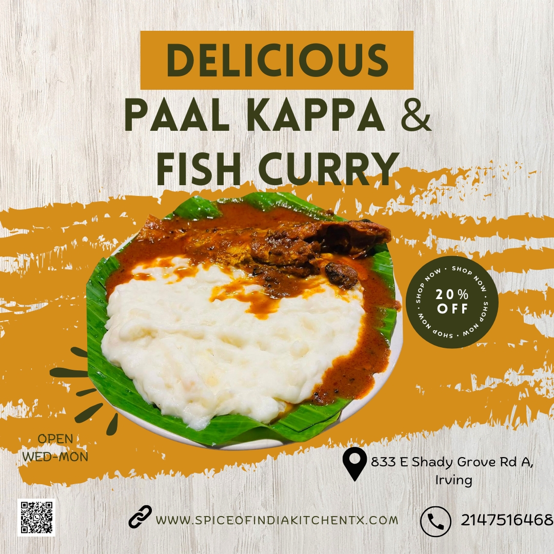 Spices - 🍛🐟 Paal Kappa & Fish Curry – A Perfect Kerala Combo! 🐟🍛 ...