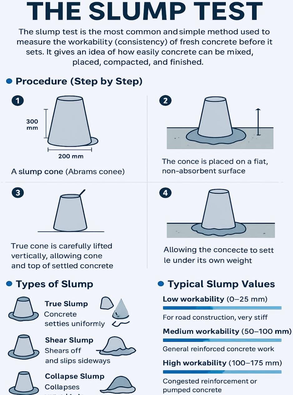 The slump test is the most... - Greytest Design Concept | Facebook
