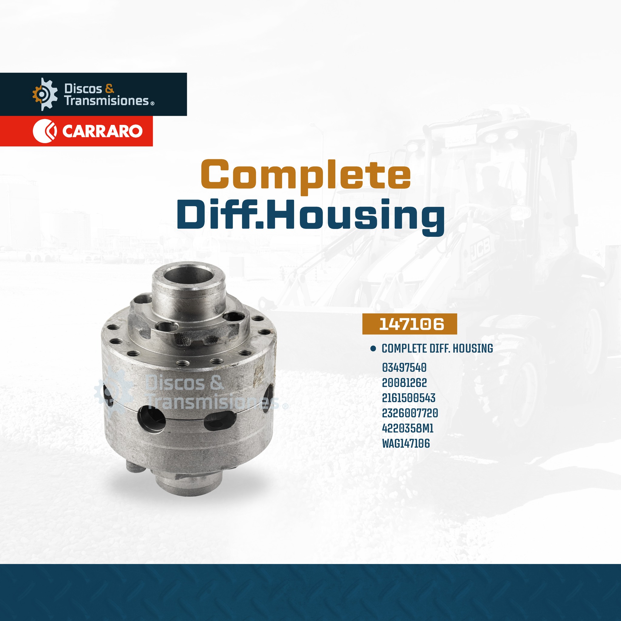 Discos - Lleva tu maquinaria al siguiente nivel con repuestos CARRARO 💪 ...