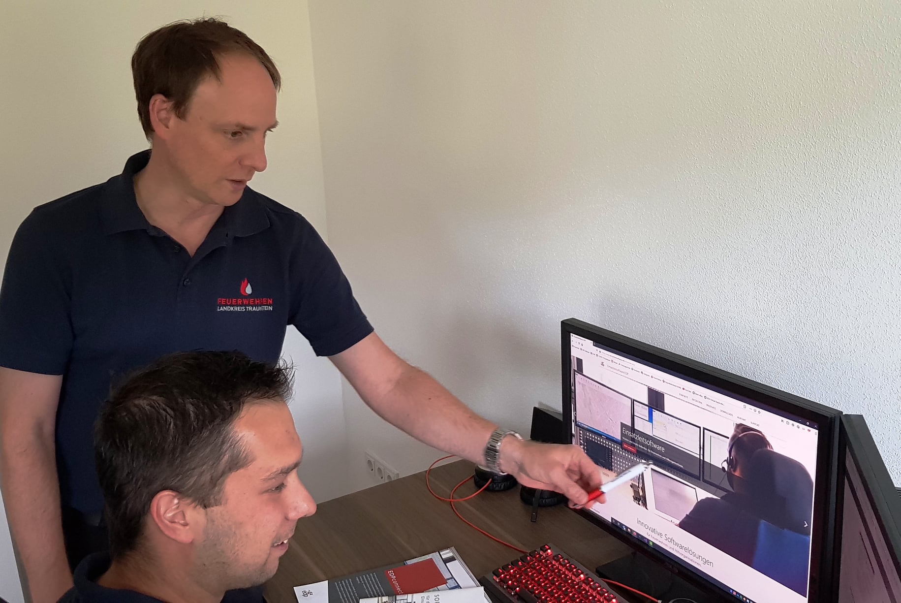 👩‍🚒🧑‍🚒🚒 Der... - Kreisfeuerwehrverband Traunstein